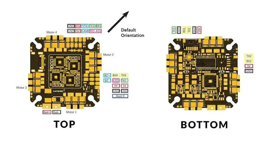 Lumenier LUX HD G4 AIO Whoop/Toothpick Flight Controller (w/ 35A AM32 4in1 ESC)