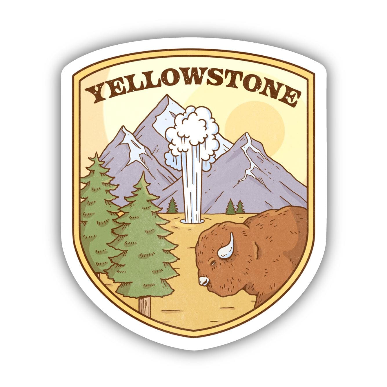  Yellowstone Nature Sticker、mySite、ghnorth