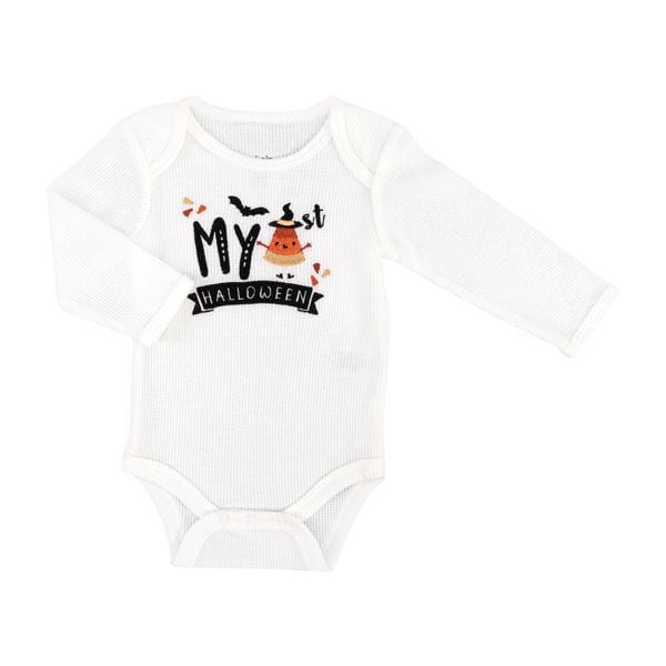 My First Halloween 3 piece Long sleeve Bodysuit/Hat、mySite、g9winljtr