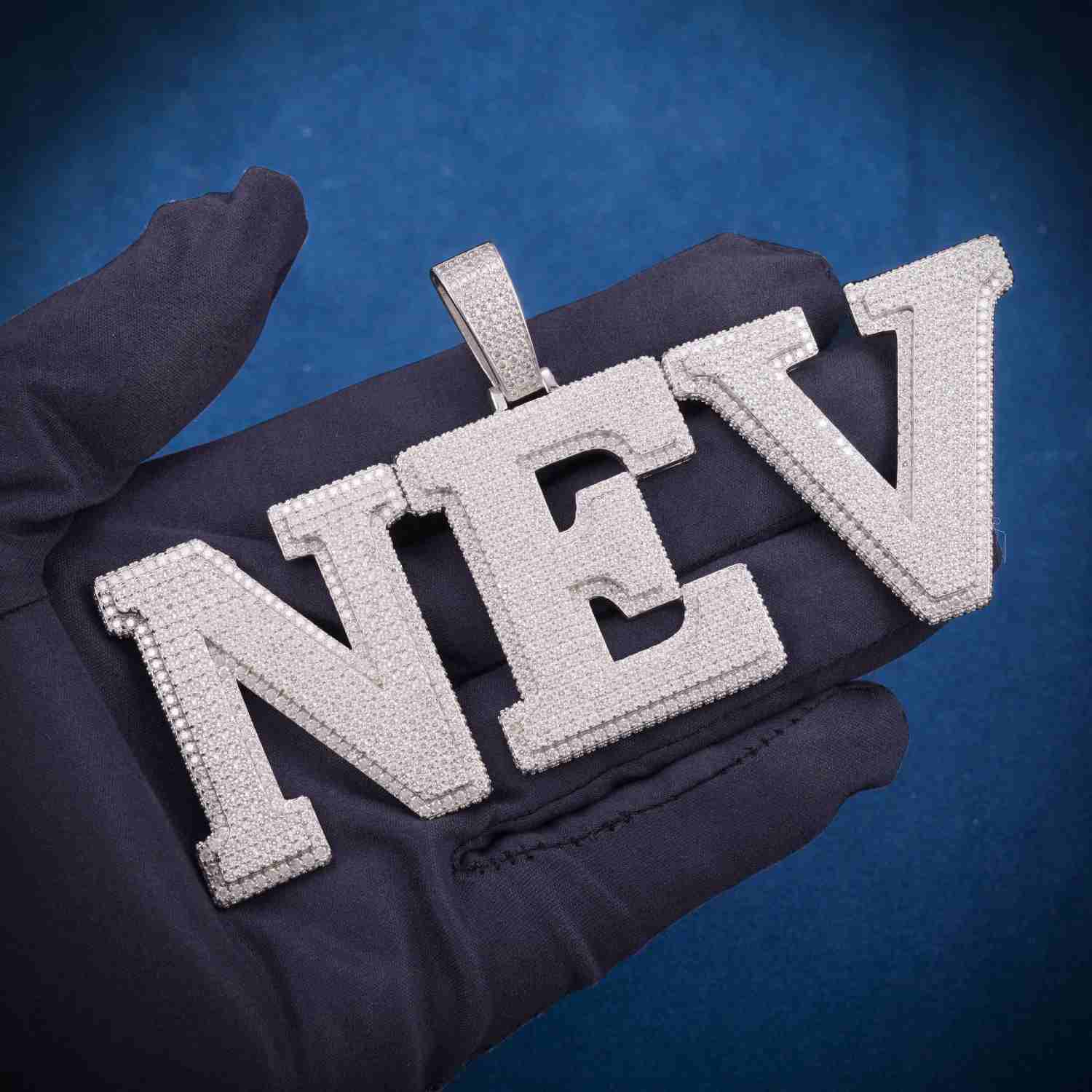 NEV Custom Moissanite Pendant 14K Gold、mySite、hinf8tx79