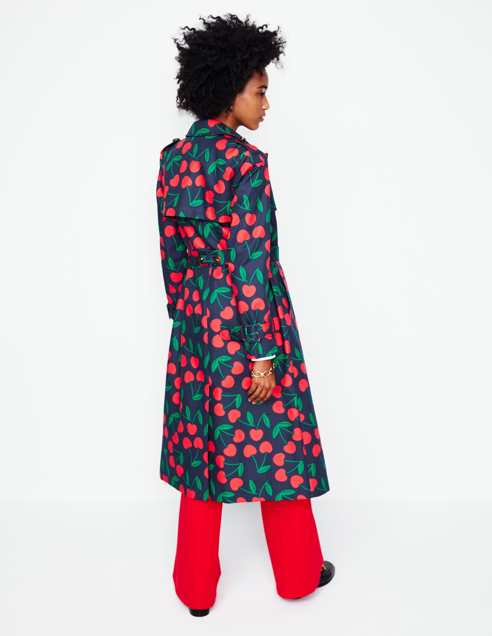  Cheltenham Trench Coat-French Navy, Cherry Scatter、mySite、ashleygrahame