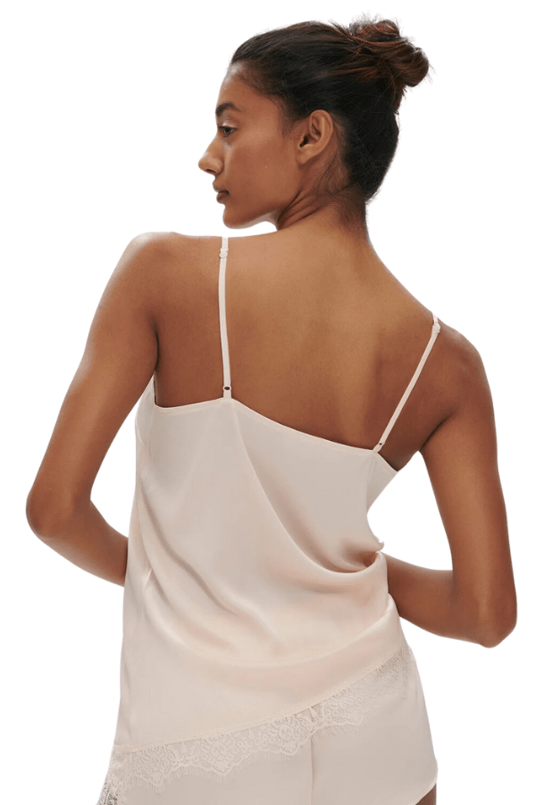 Satin Secrets Top - Cream、mySite、bengalsvssteelers