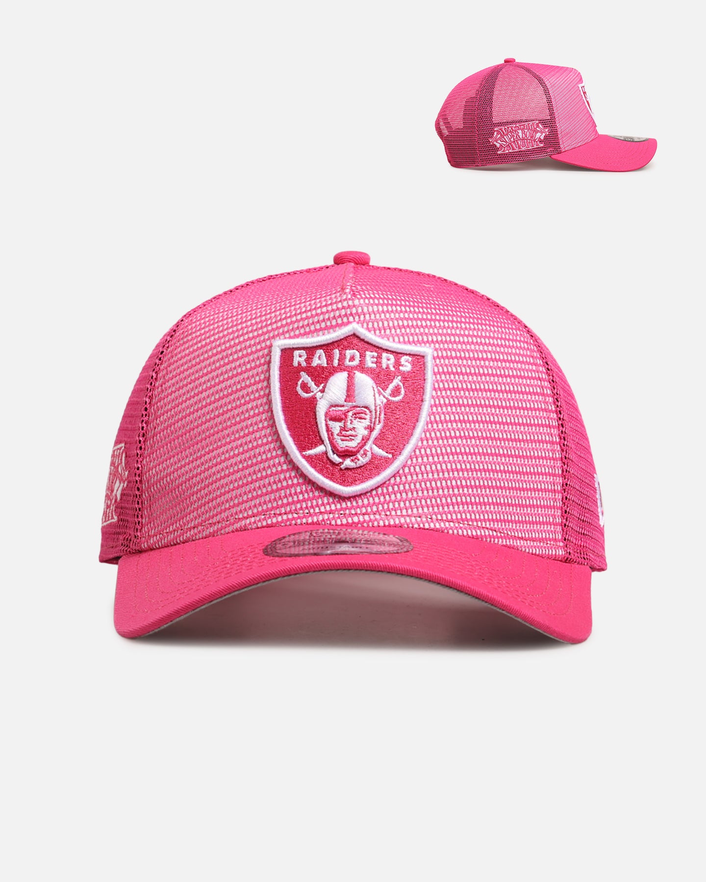 New Era Las Vegas Raiders 'Polychromatic Mesh' 9FORTY A-Frame Snapback Pink、mySite、zt4zffjzw