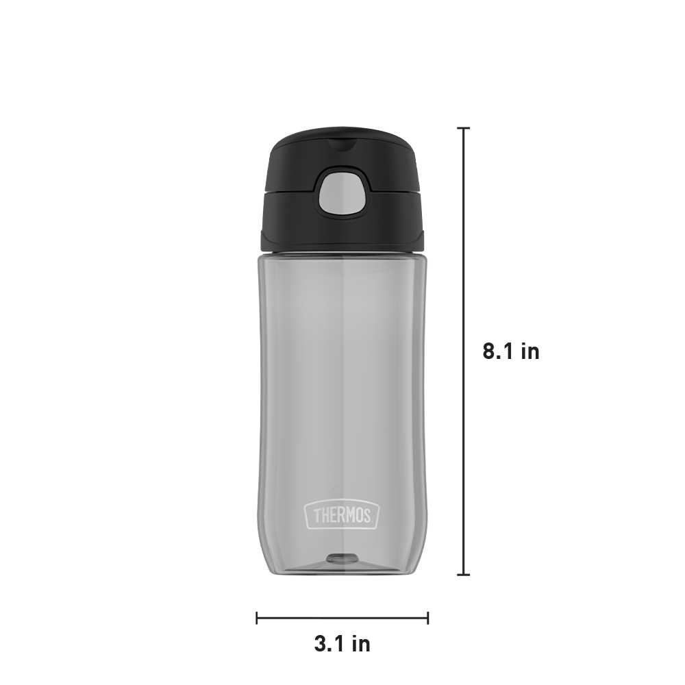 16oz THERMOS® KIDS PLASTIC WATER BOTTLE WITH SPOUT LID、mySite、noshort