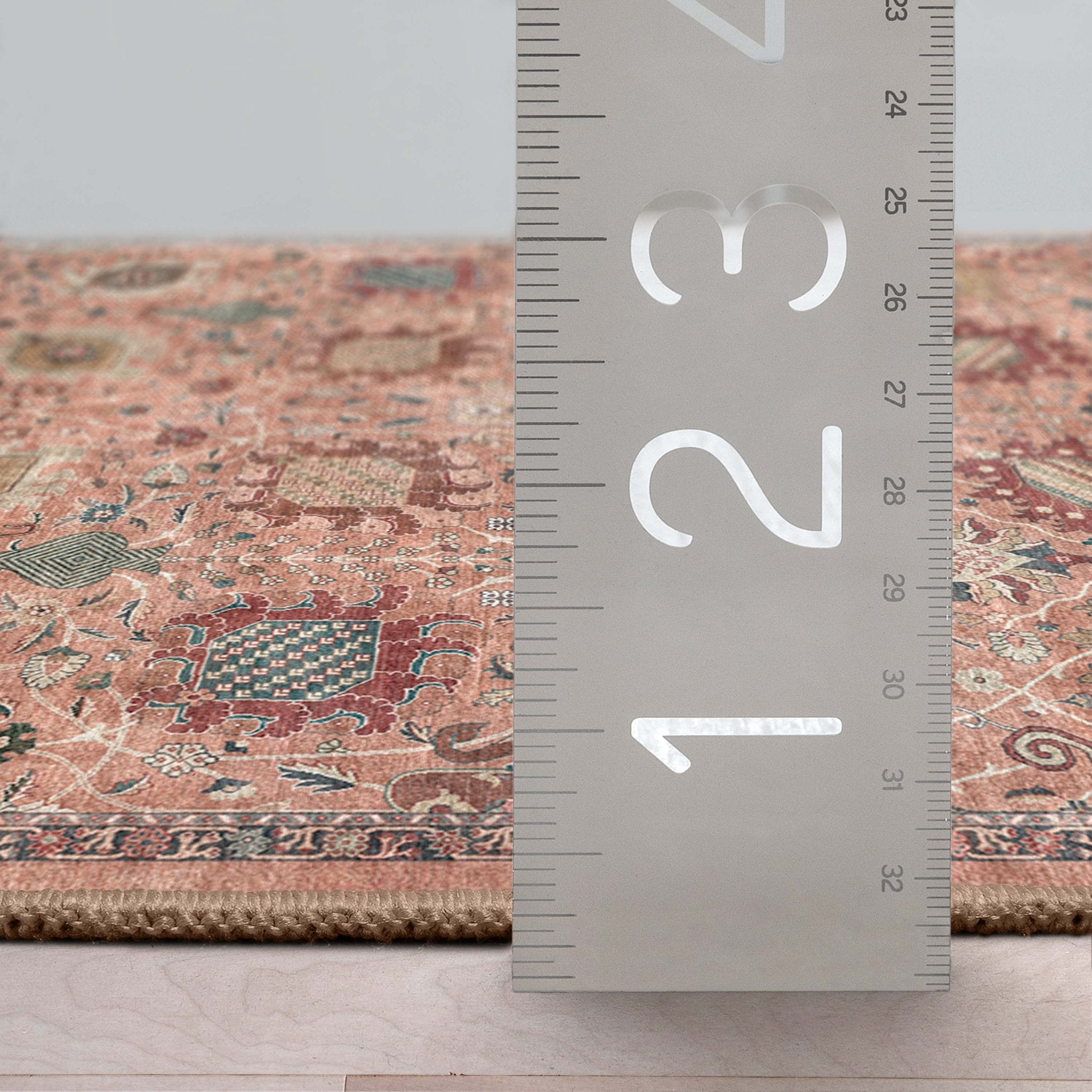 Vienna Vintage Oriental Botanical Rug – Easy Clean, Stylish Elegant Design、mySite、gigharbornorthrealestate