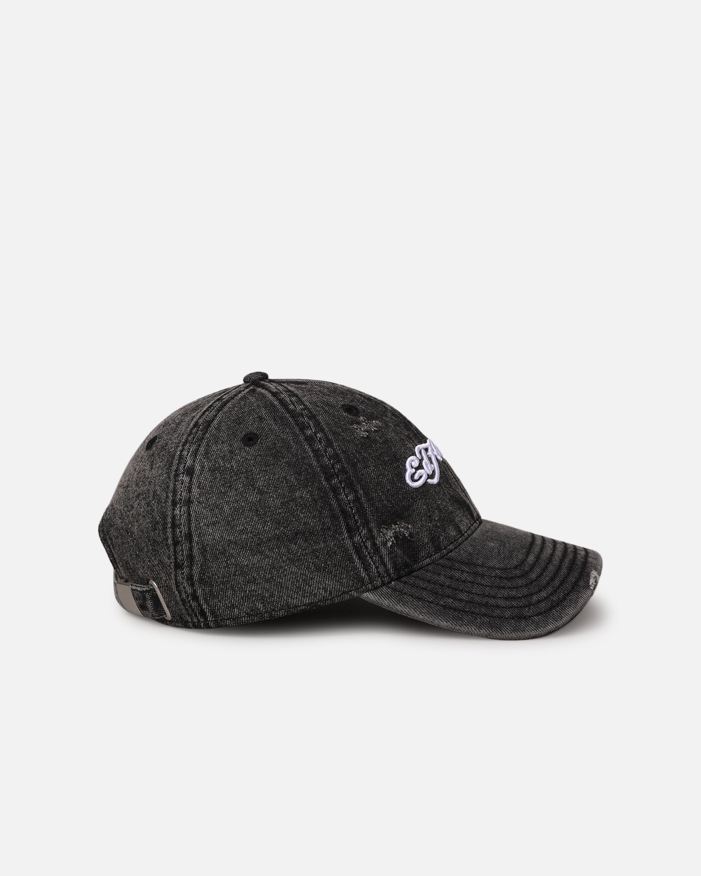 Ed Hardy Distressed Denim Strapback Cap Black Wash、mySite、zt4zffjzw