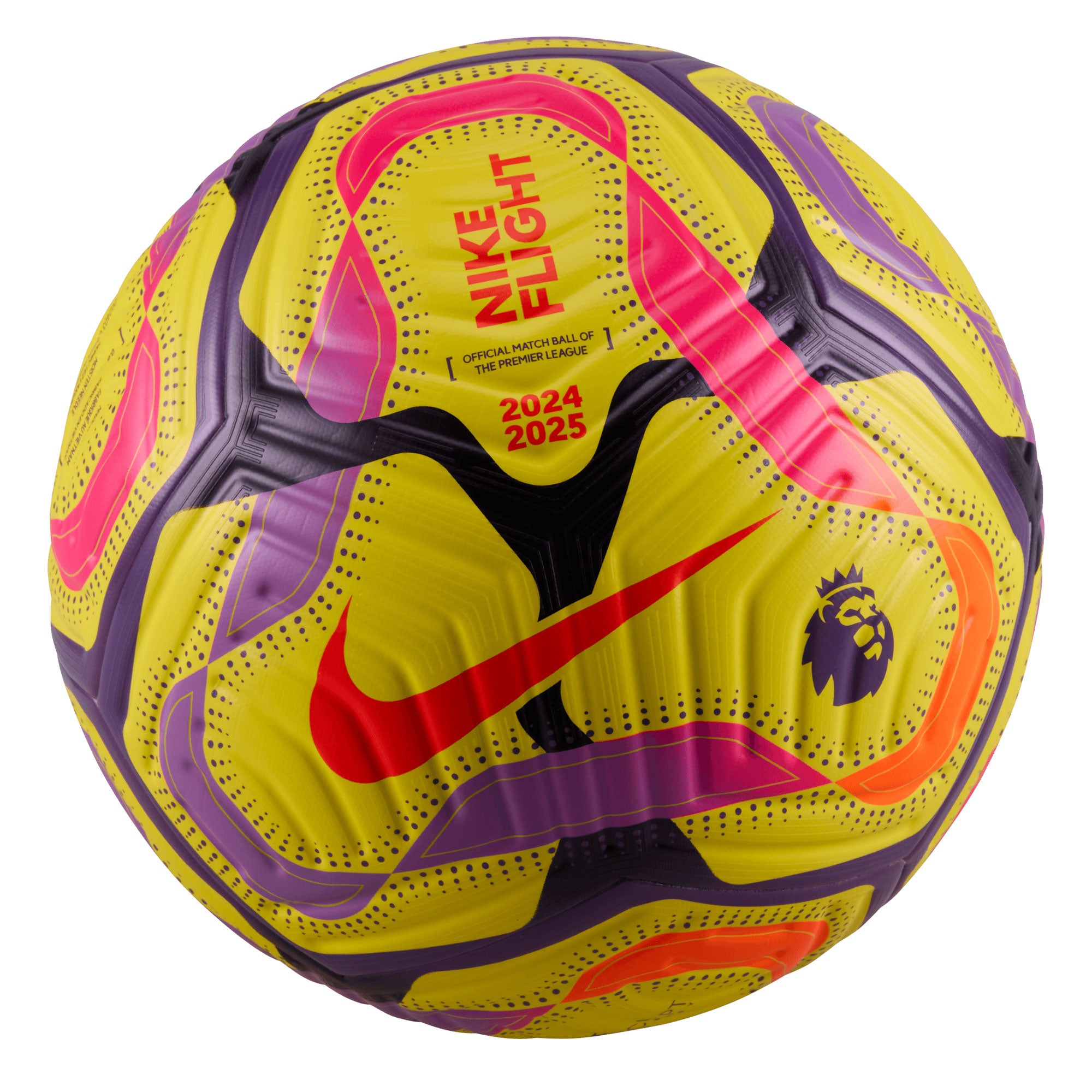 Nike Premier League 2024/25 Flight Official Match Ball Yellow/Bright Crimson、mySite、bottomscart