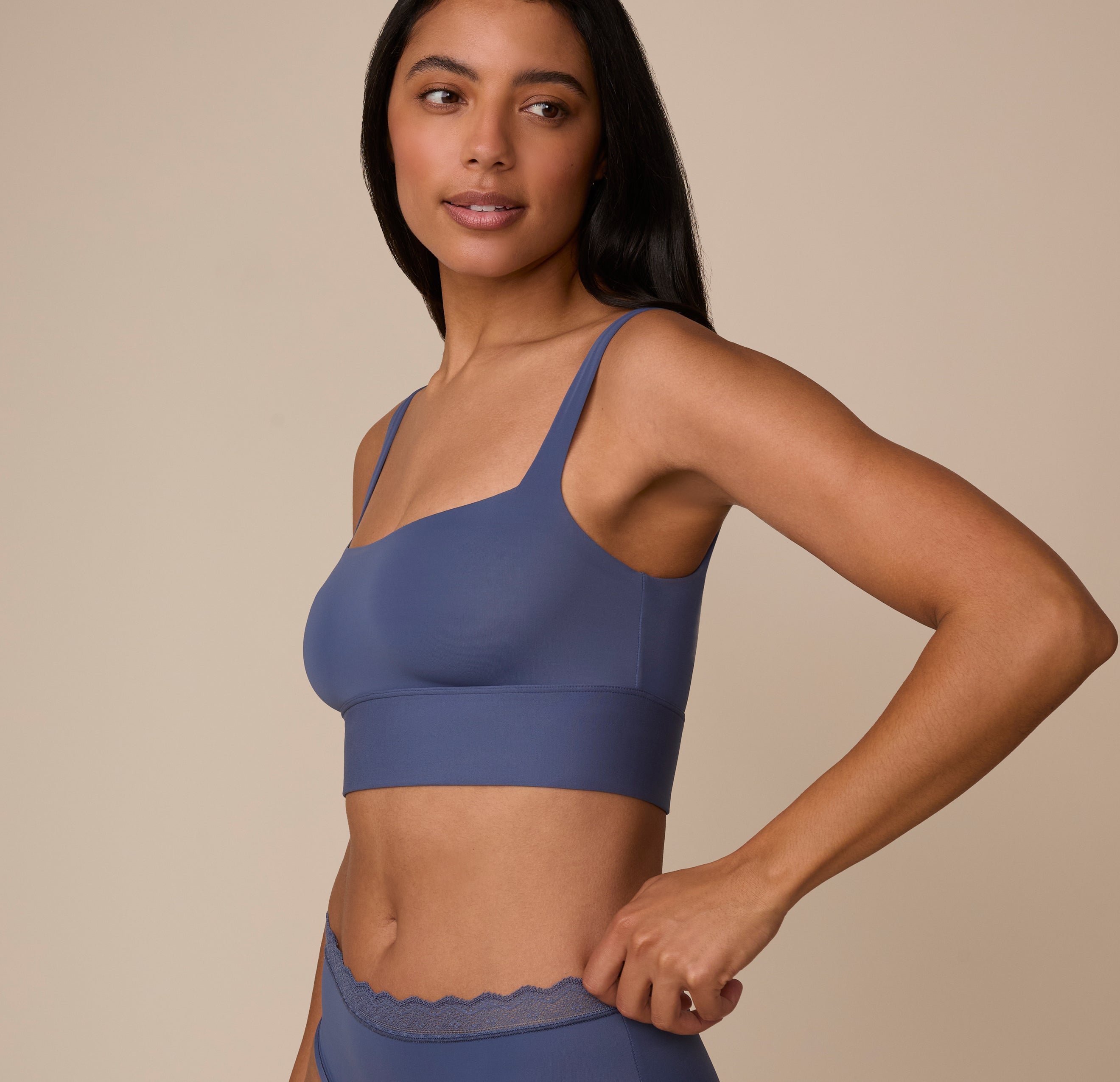 Bliss Square Neck Bralette - Twilight、mySite、bengalsvssteelers