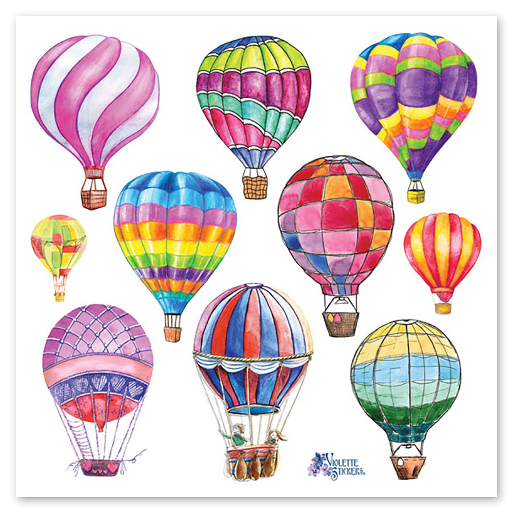  Hot Air Balloons Stickers、mySite、ghnorth