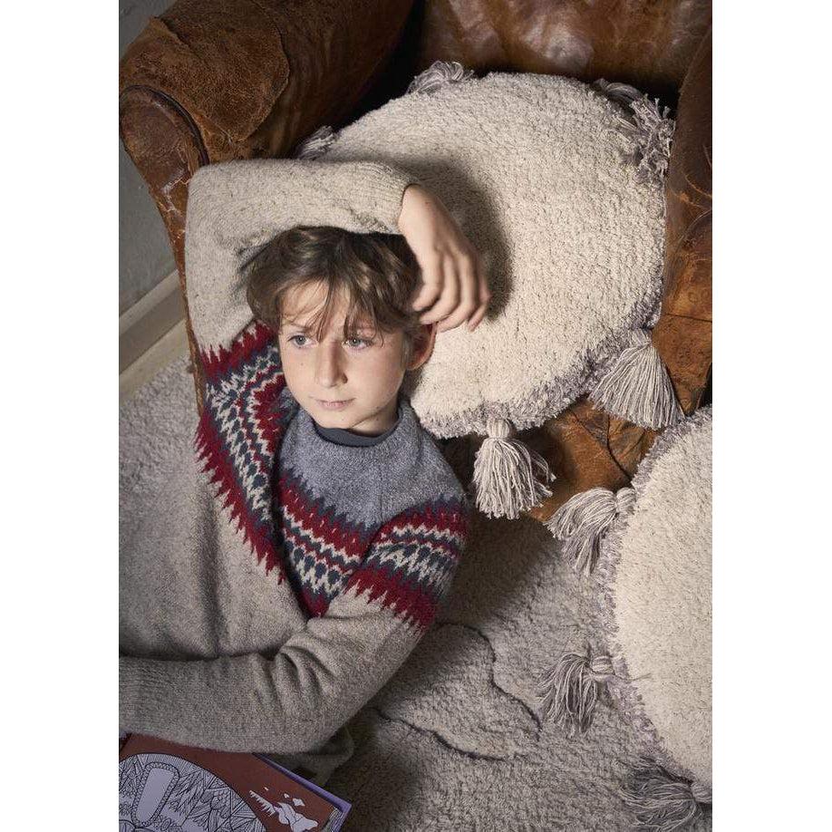 Circle RugCycled Cushion、mySite、gigharbornorthrealestate