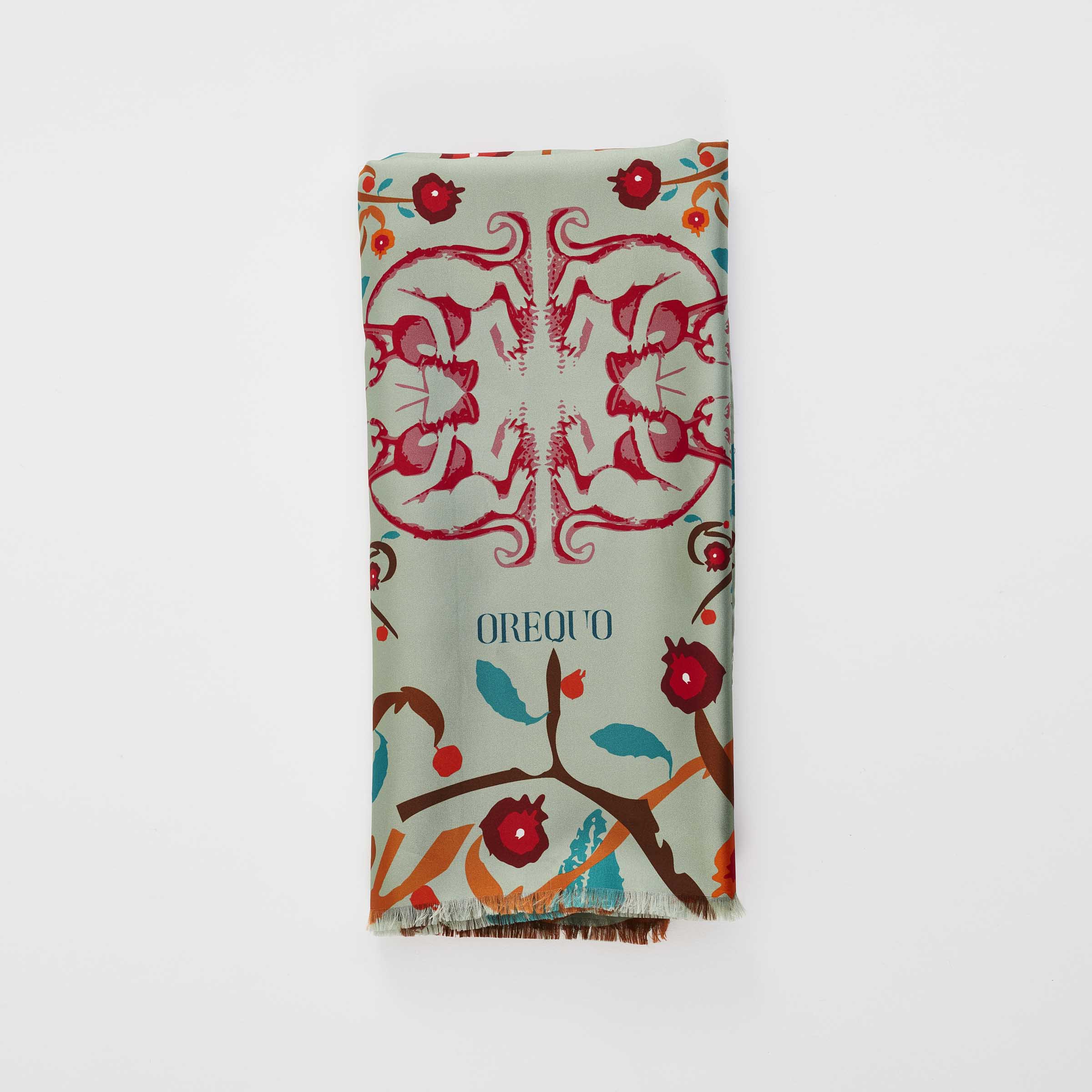 Silk and Cashmere Stole CORNAMUSA by Orequo、mySite、neckold