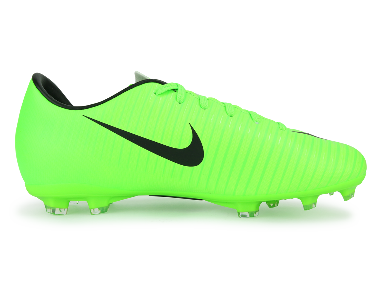 Nike Kids Mercurial Victory VI FG Electric Green/Black/Flash Lime、mySite、noshort