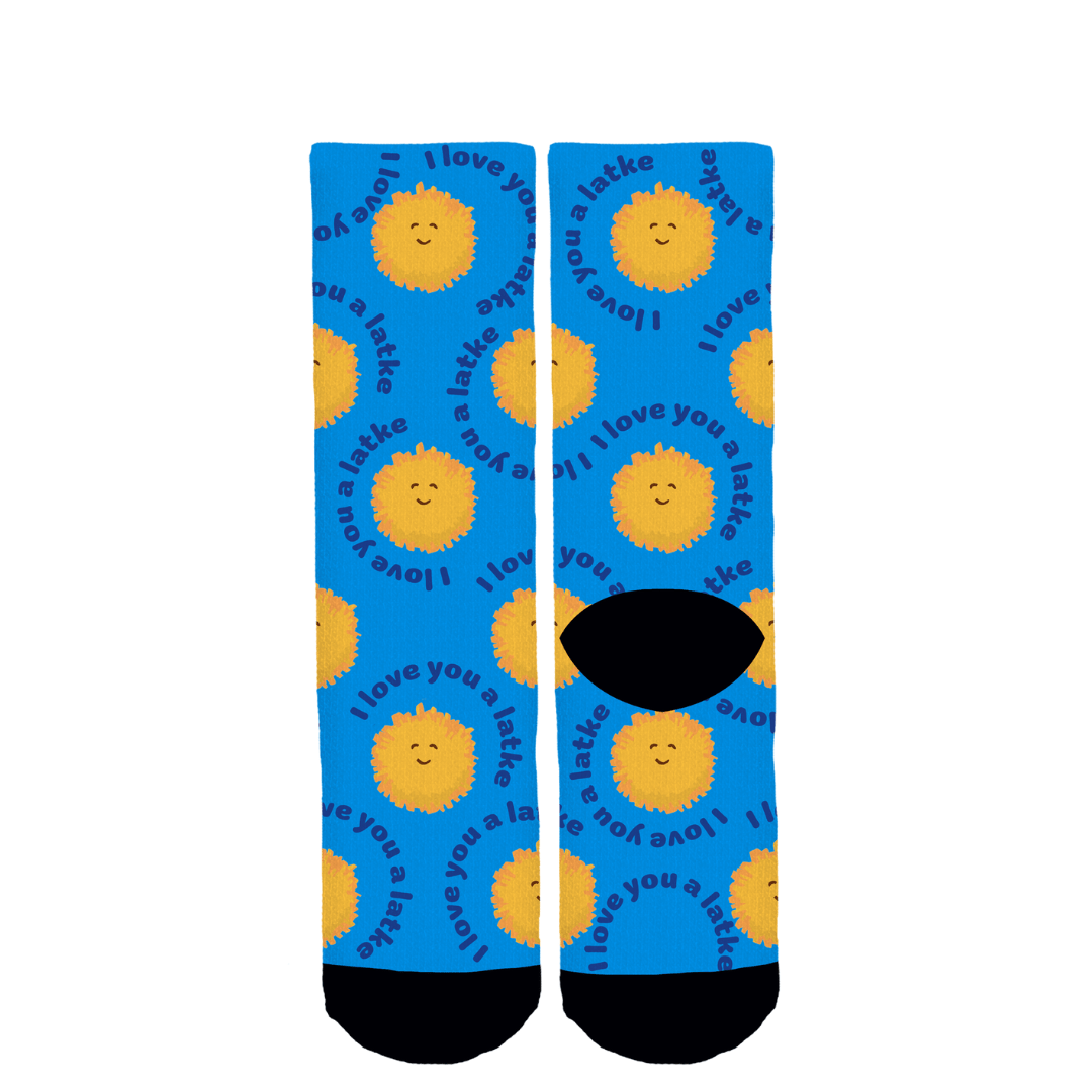I Love You a Latke Socks、mySite、topwebapps