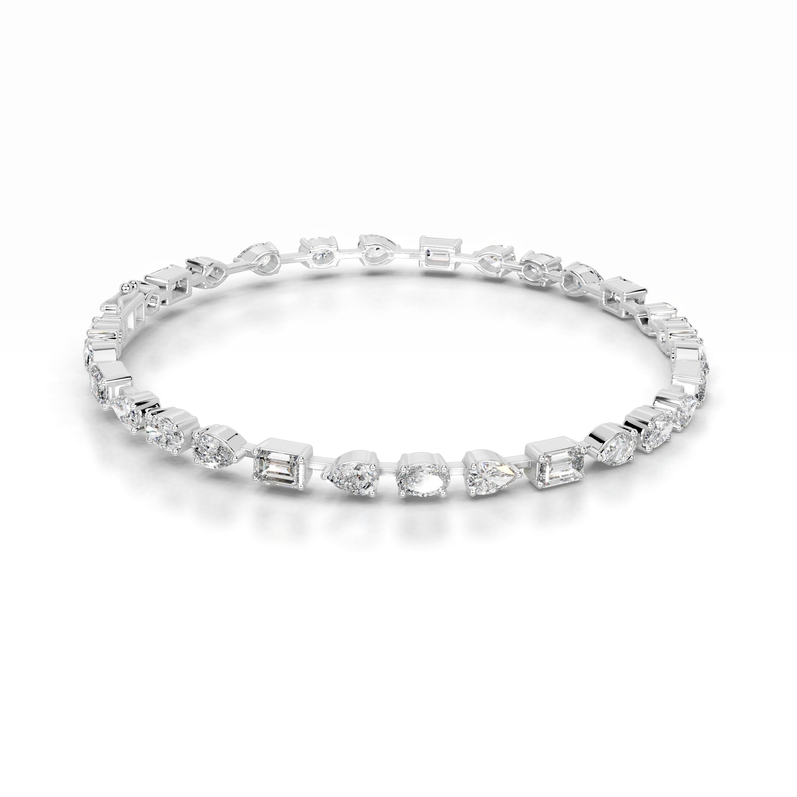 Victoria Diamond Tennis Bracelet - 14K White Gold、mySite、hinf8tx79