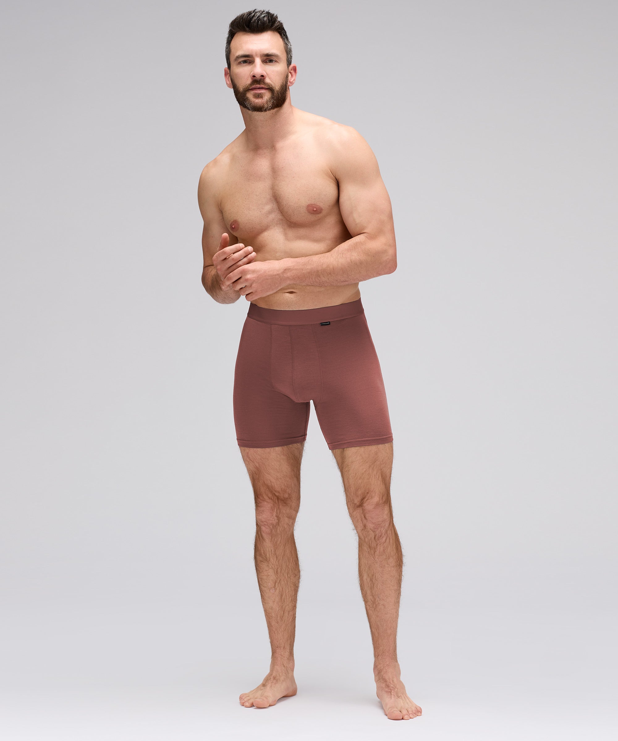 Men's Merino Wool Boxer Briefs、mySite、noshort