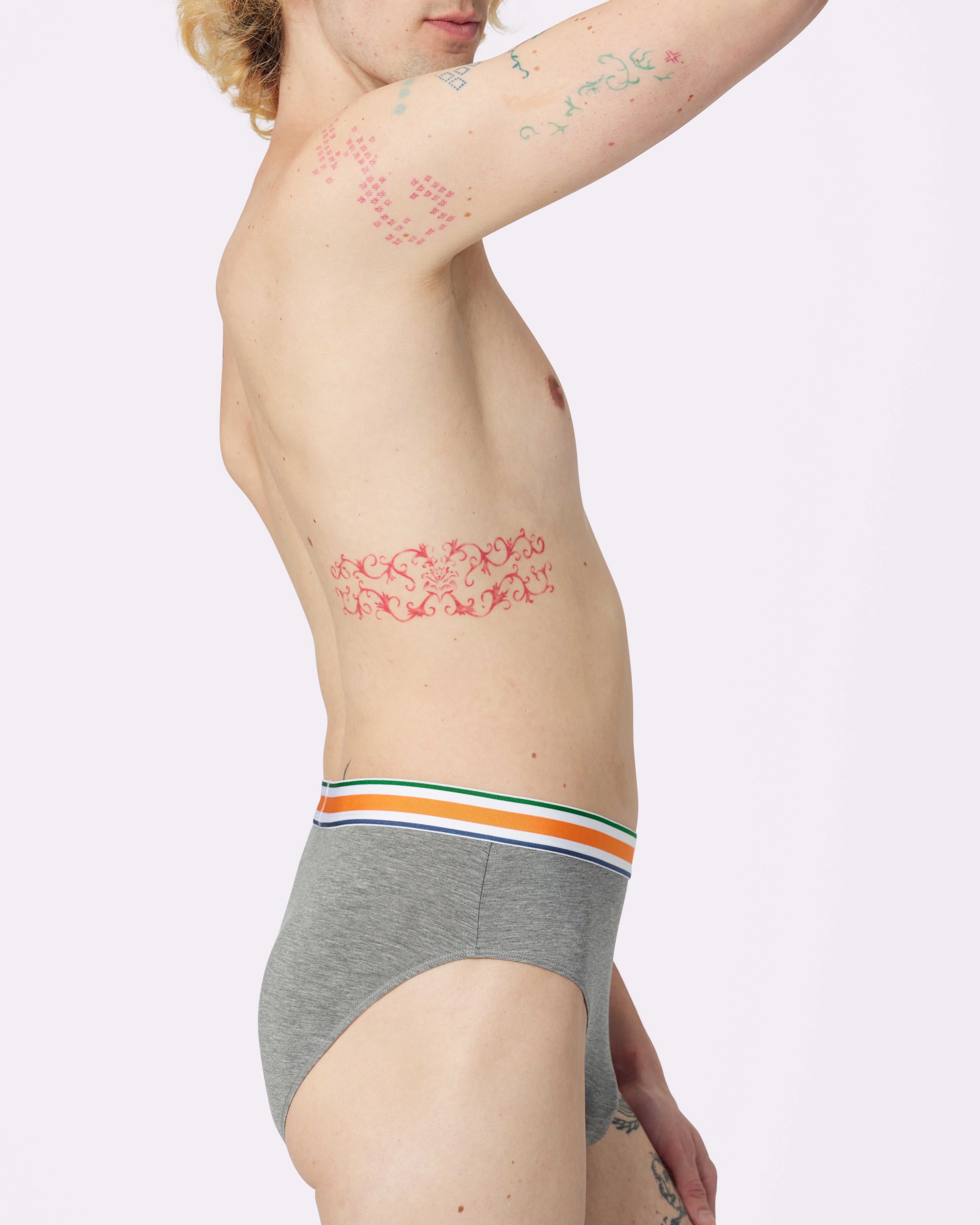 Free Comfort High Rise Brief | New:Cotton | Archive (Thunder)、mySite、bengalsvssteelers