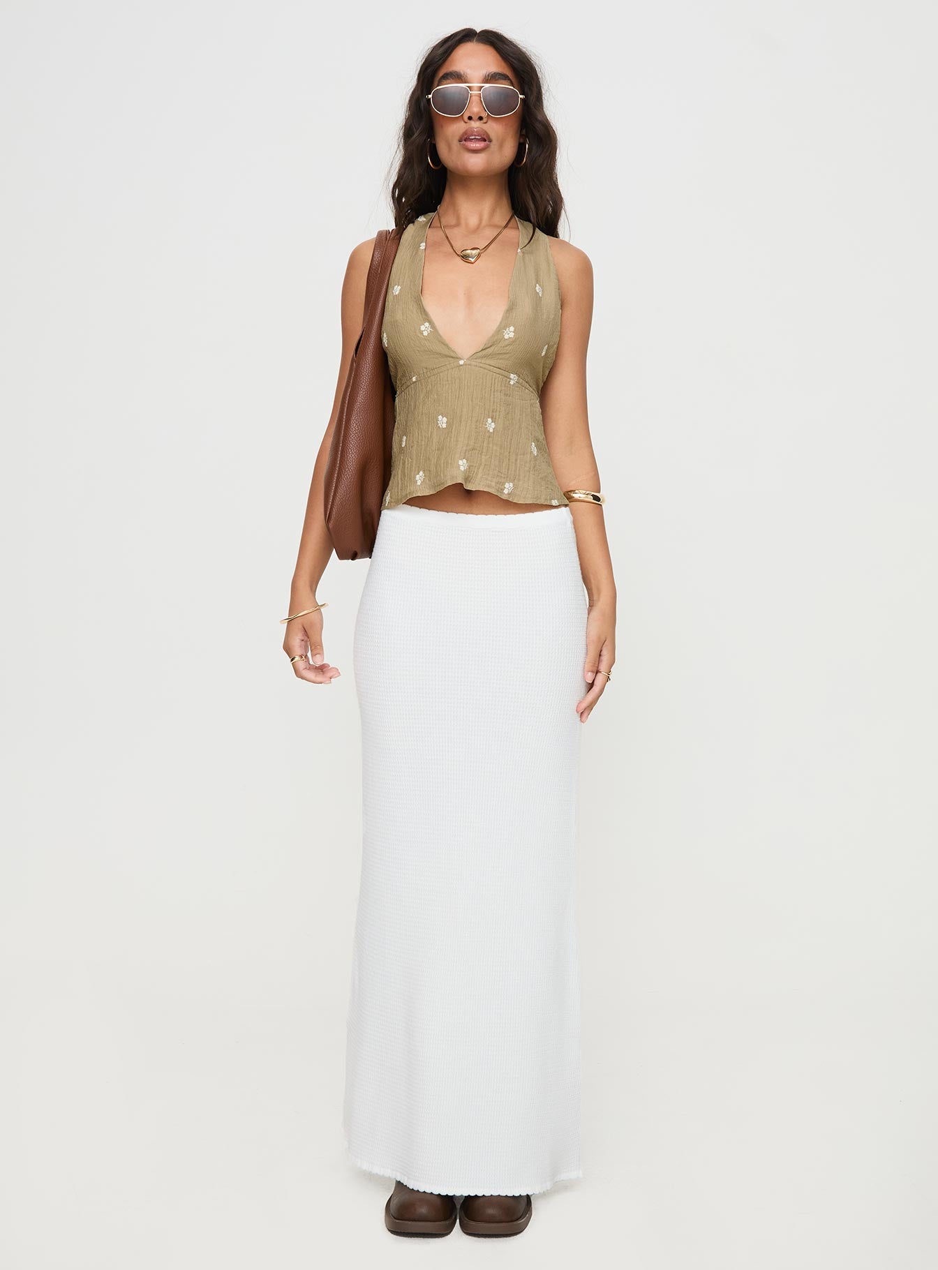 Zachariah Halter Top Brown、mySite、solidvoid