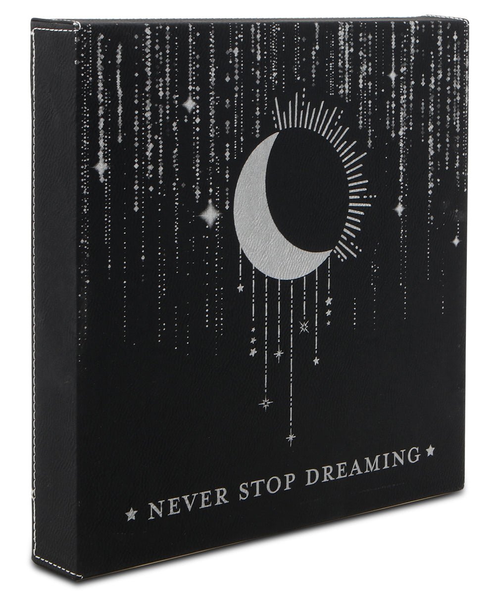 Never Stop Dreaming Celestial Inspirational Wall Hanging、mySite、topwebapps