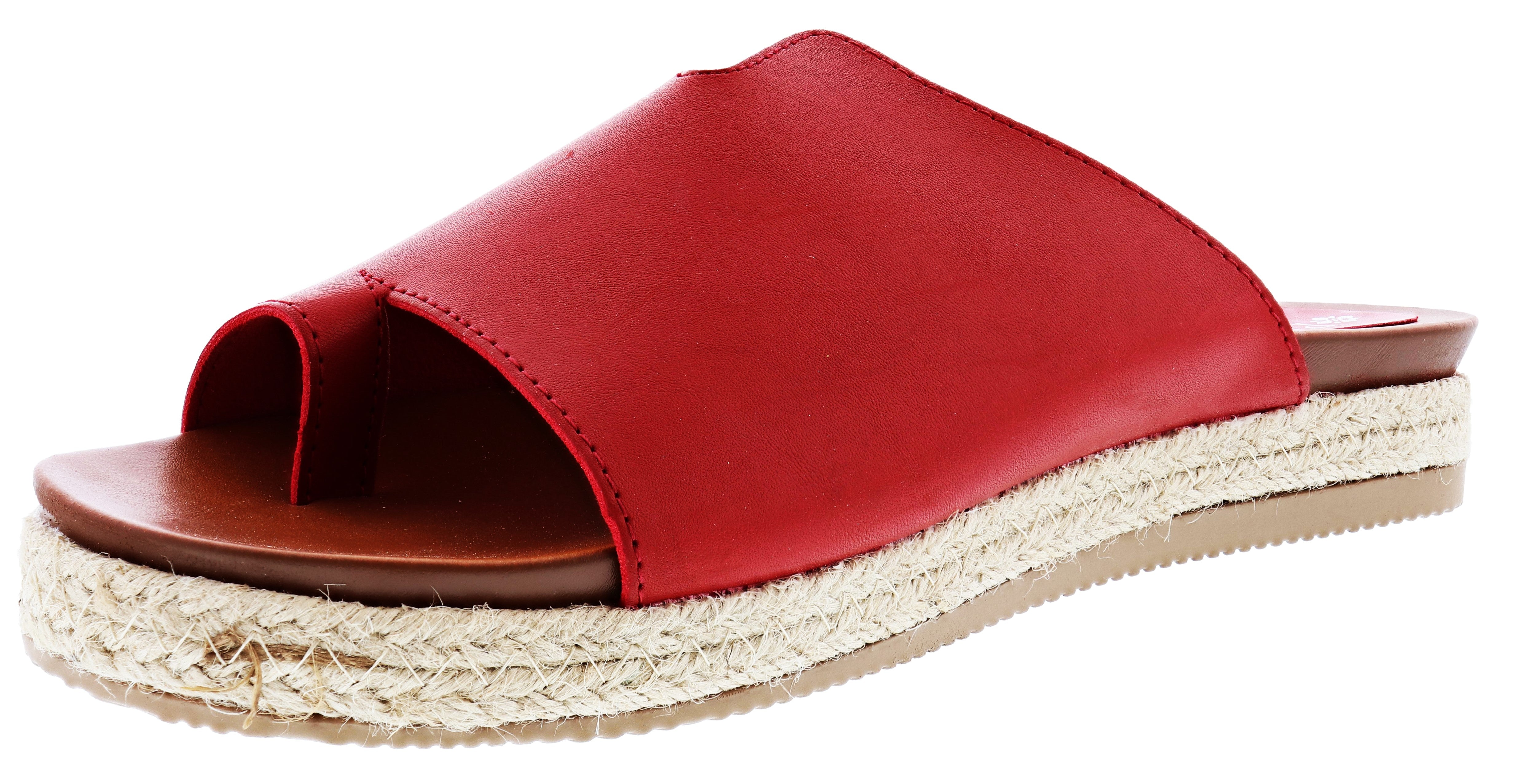 Patrizia Espadrille Flat Slide Sandals Toeloop Women、mySite、dreamappss