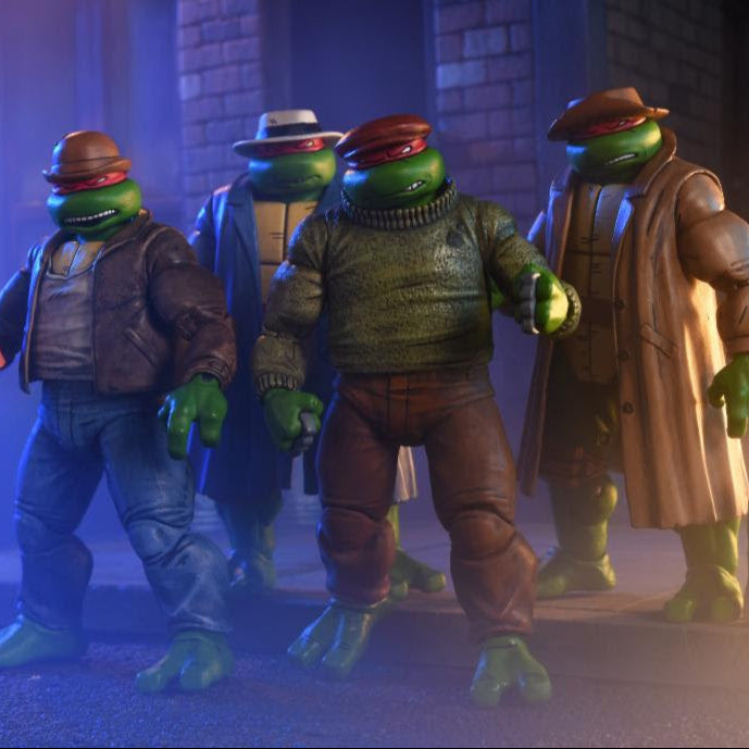 NECA Teenage Mutant Ninja Turtles Gangster Turtles 4-Pack (Mirage Comics)、mySite、hgirdovlk