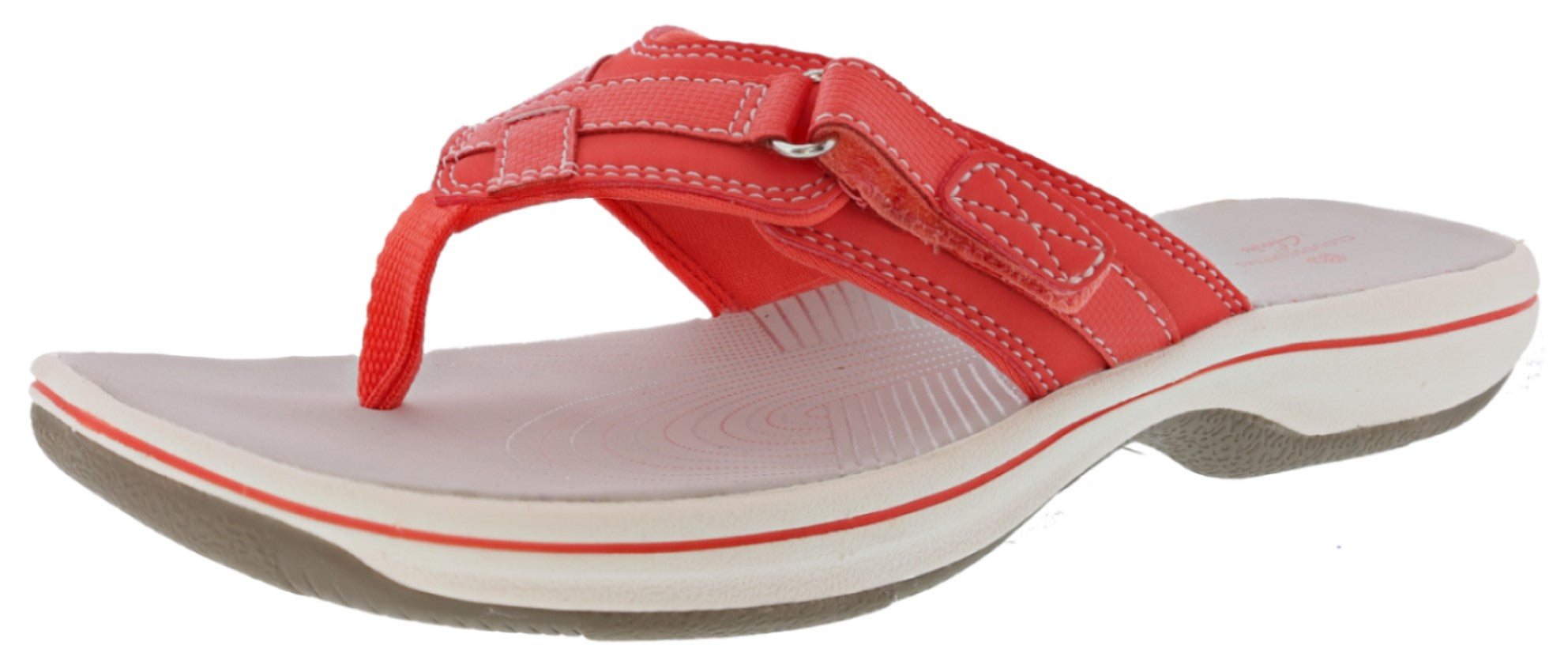 Clarks Women Sandals Lightweight Flip Flops Breeze Sea、mySite、dreamappss