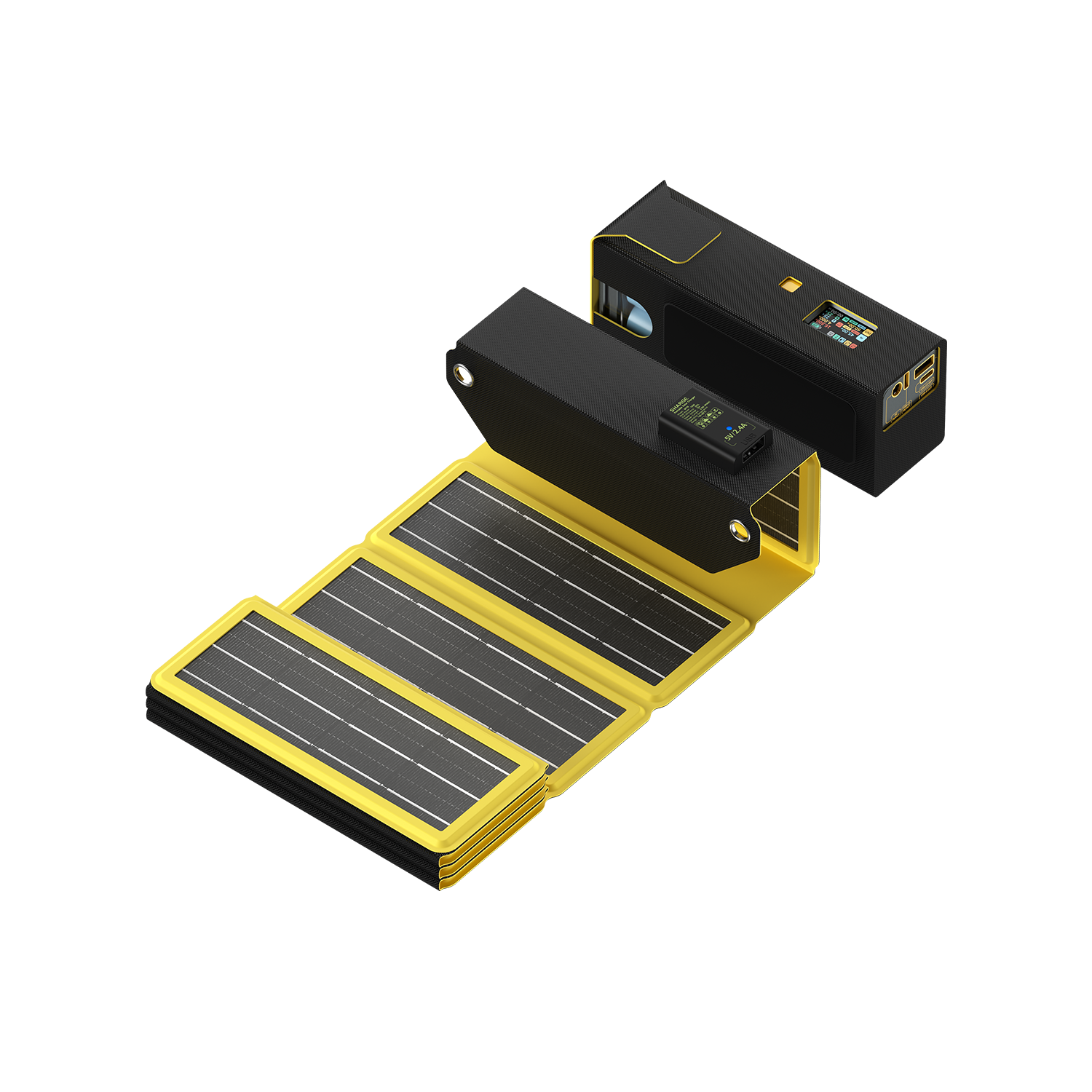 Power Bank Solar Panel(Shargeek 100)、mySite、fannypackpong