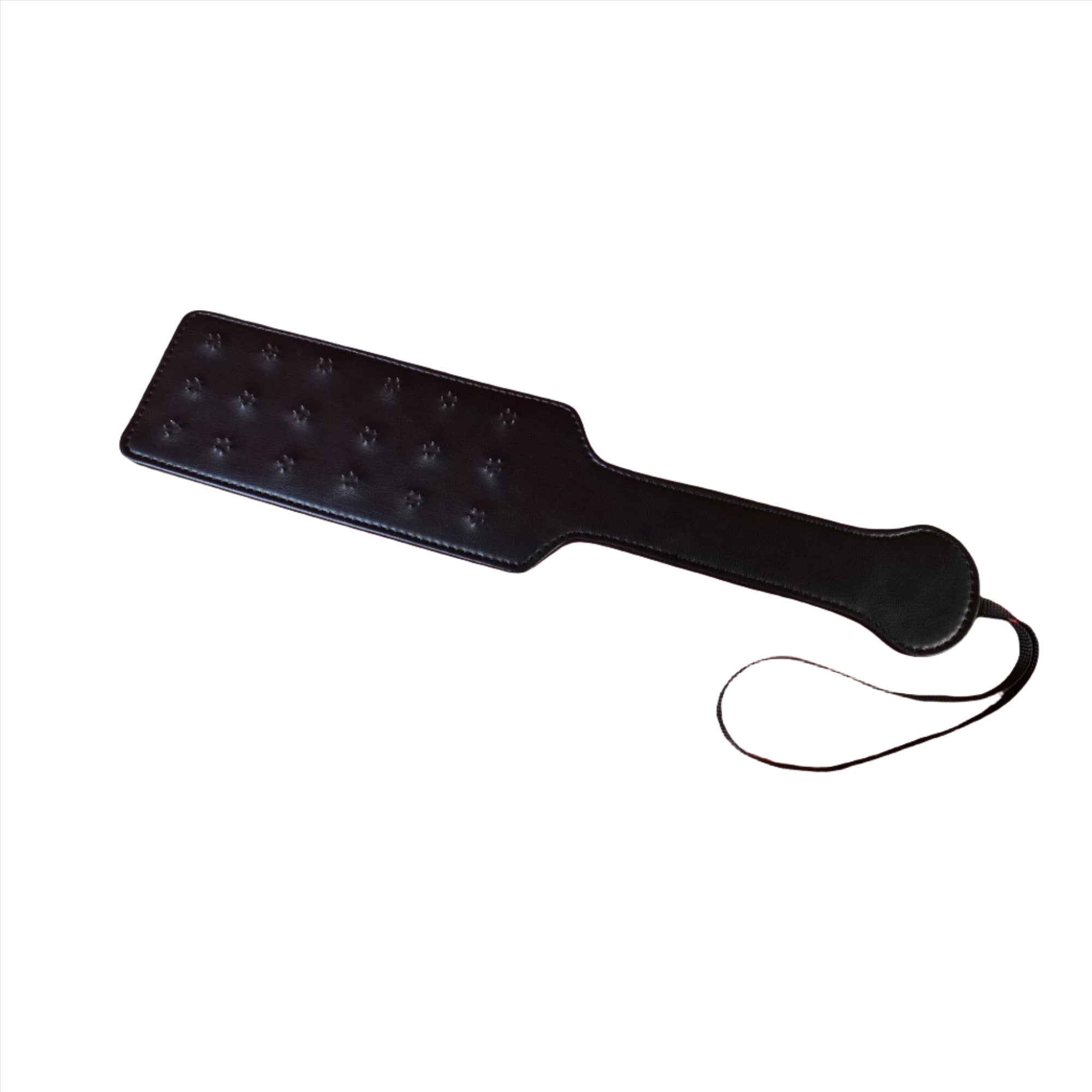 Mystim Extreme Real Leather Spiked Paddle | BDSM | Black | Fetish、mySite、bottomscart