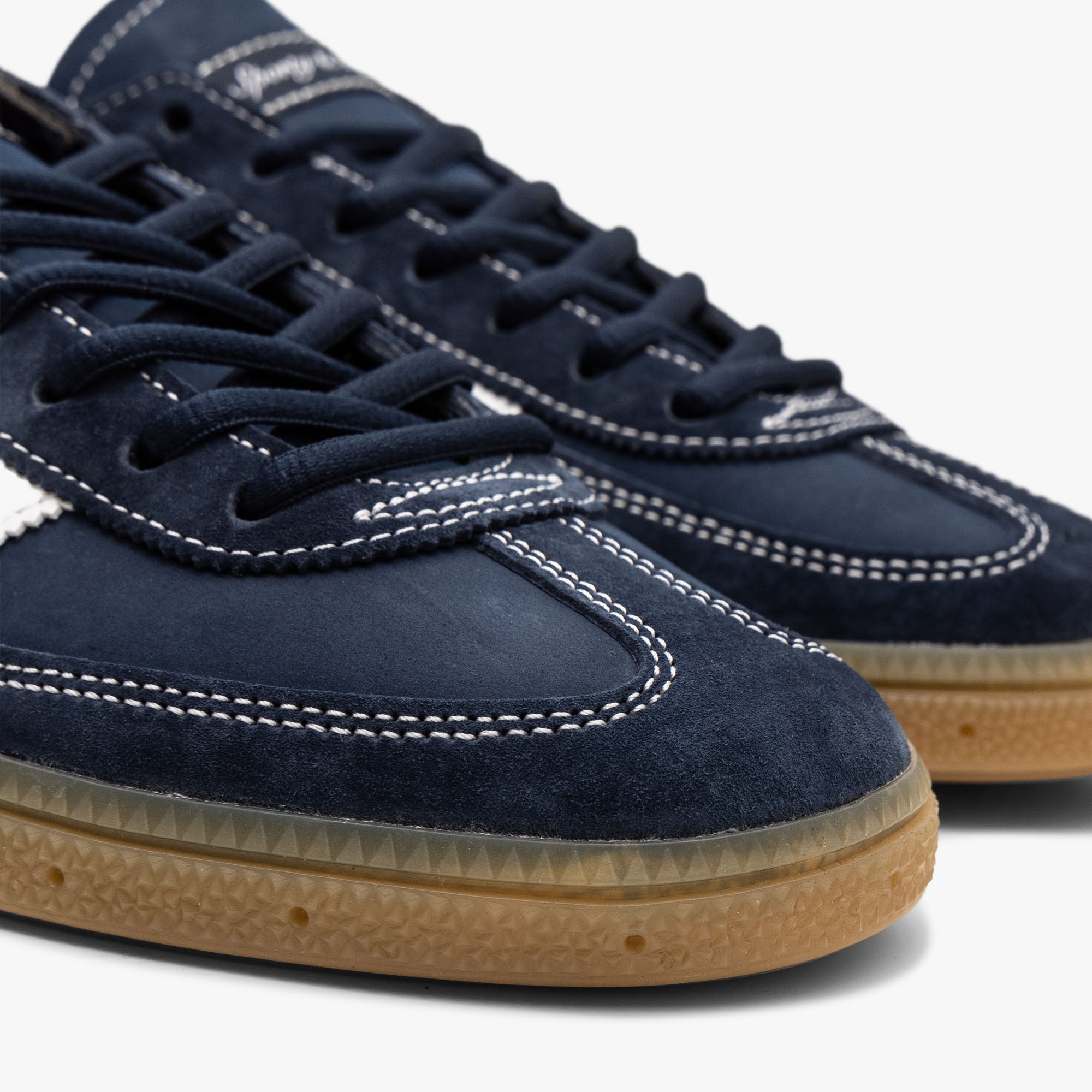  adidas Originals x Sporty & Rich Handball Spezial Night Indigo / Cloud White - Gum、mySite、merchandisen