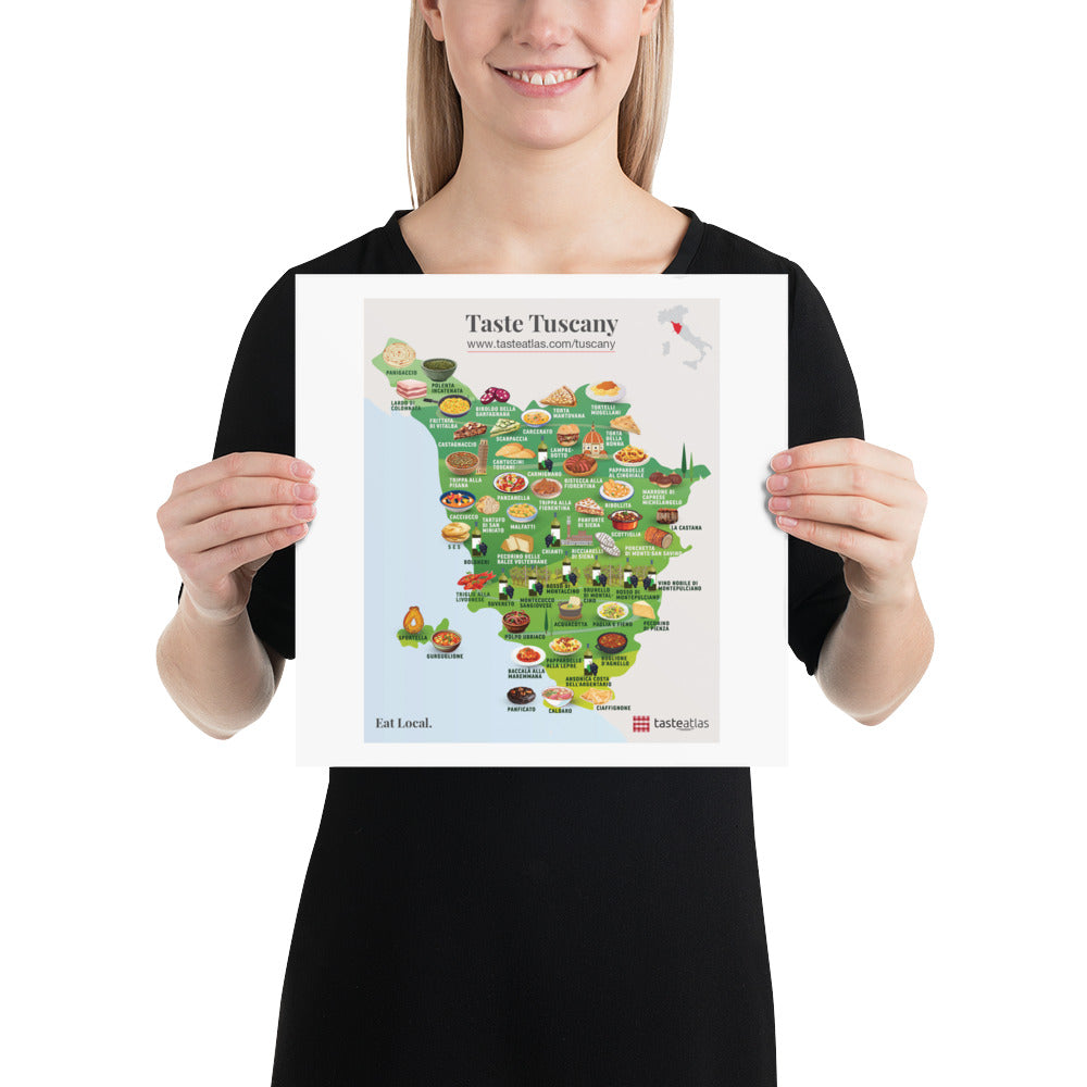 Taste Tuscany Poster (in)、mySite、camillekostekn