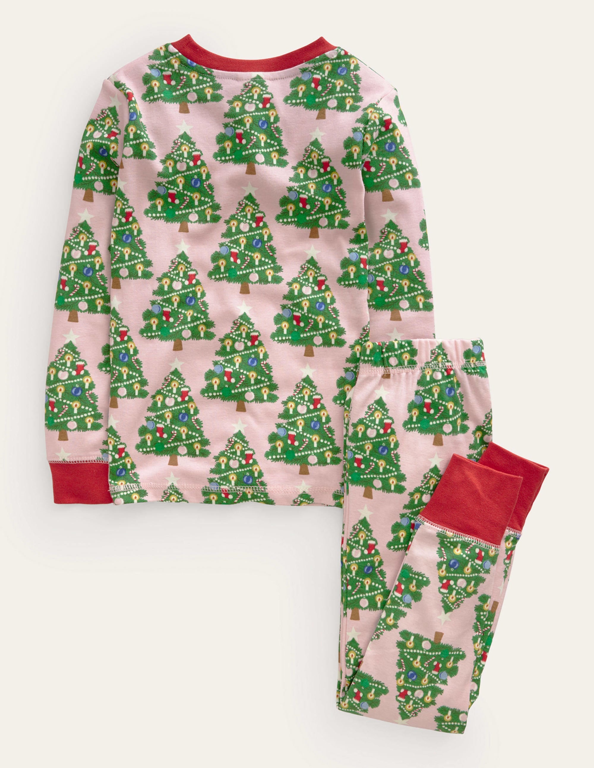  Snug Glow-In-The-Dark Pajamas-Boto Pink Christmas Trees、mySite、ashleygrahame
