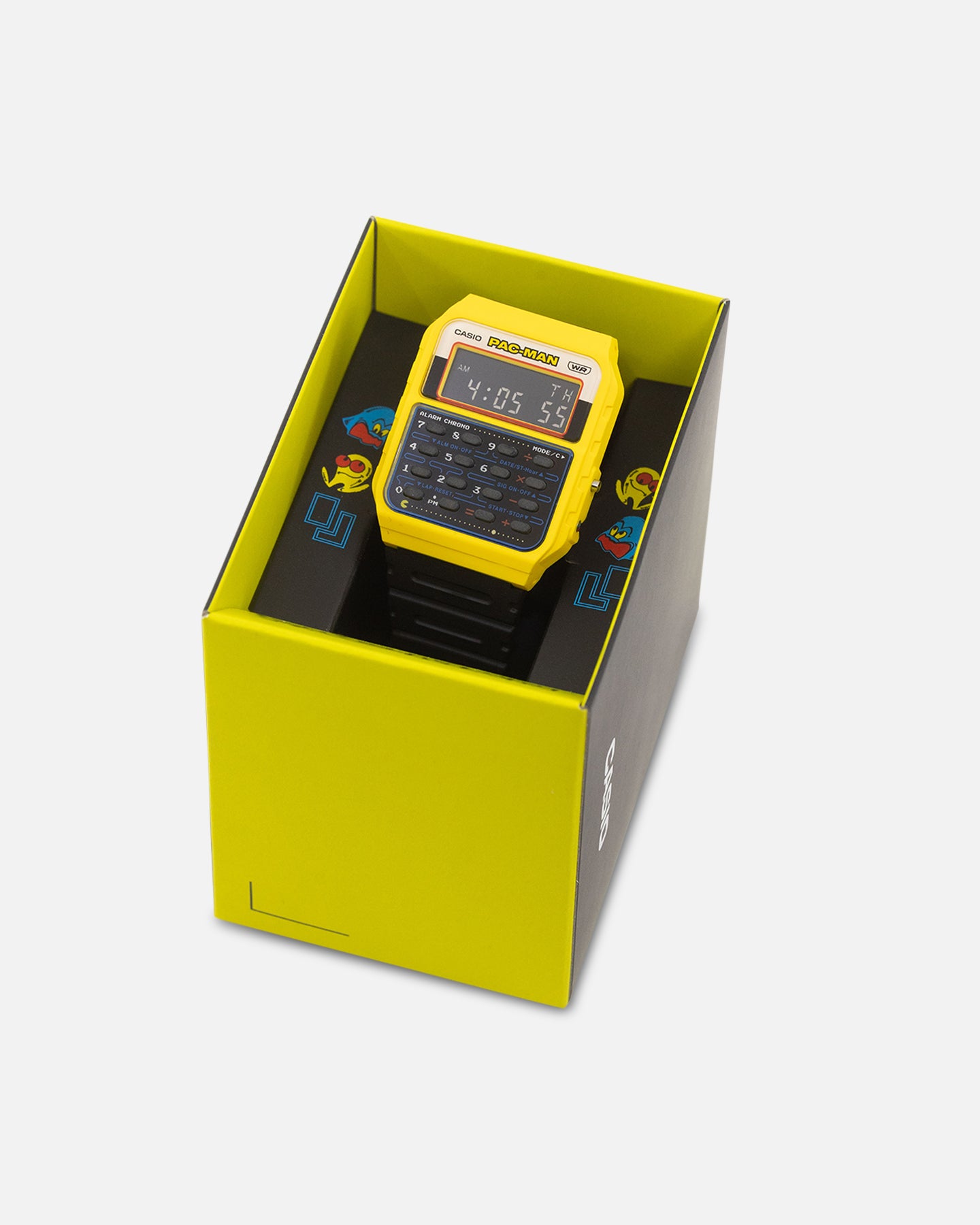 Casio CA-53WPC-1BDR X Pac-Man Watch Multi、mySite、zt4zffjzw