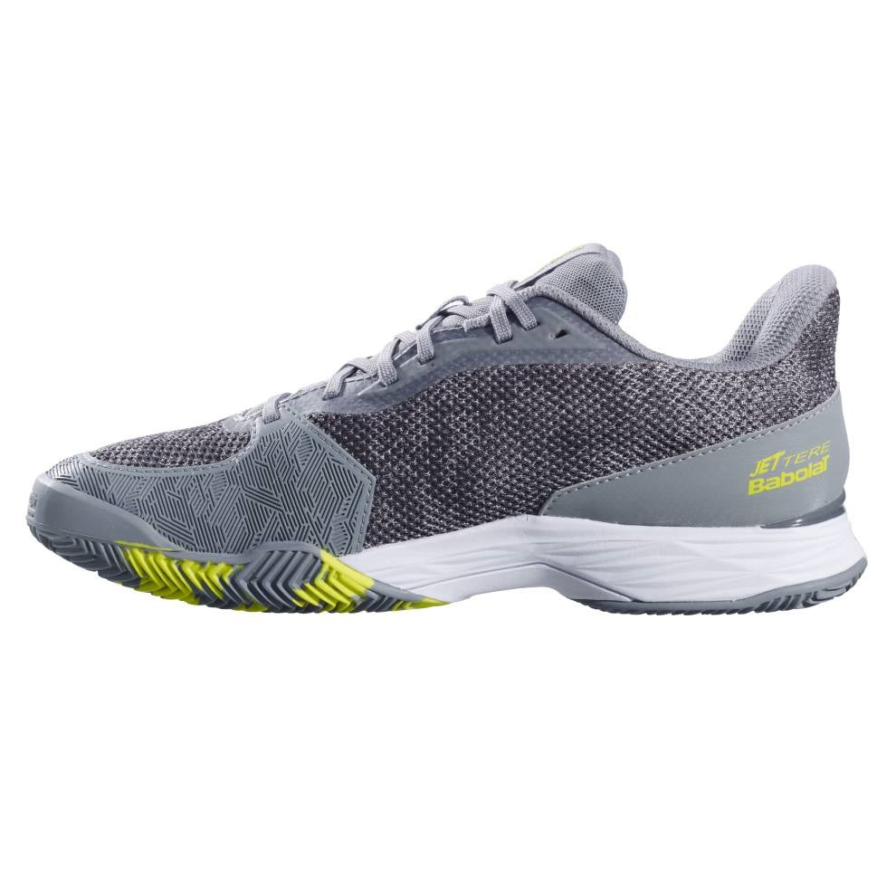 Babolat Jet Tere AC Men's Tennis Shoe (Grey/Yellow)