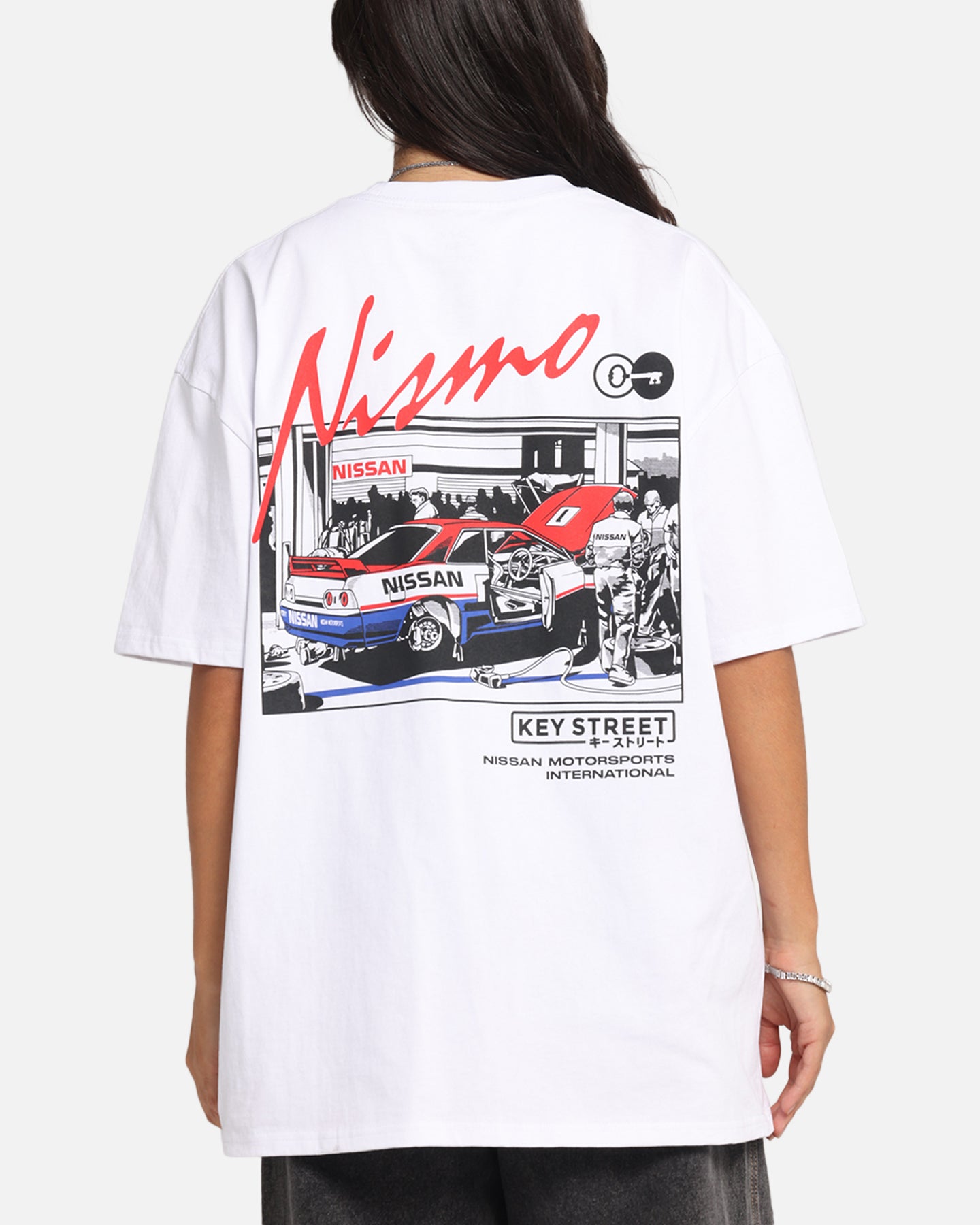 Key Street Bathurst Pits T-Shirt White、mySite、zt4zffjzw