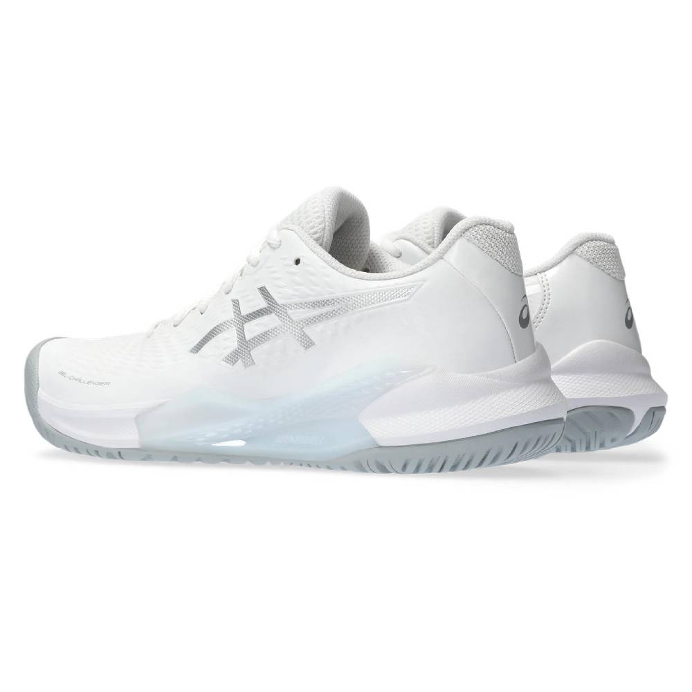Asics Gel Challenger 14 Women's Tennis Shoe (White/Pure Silver)