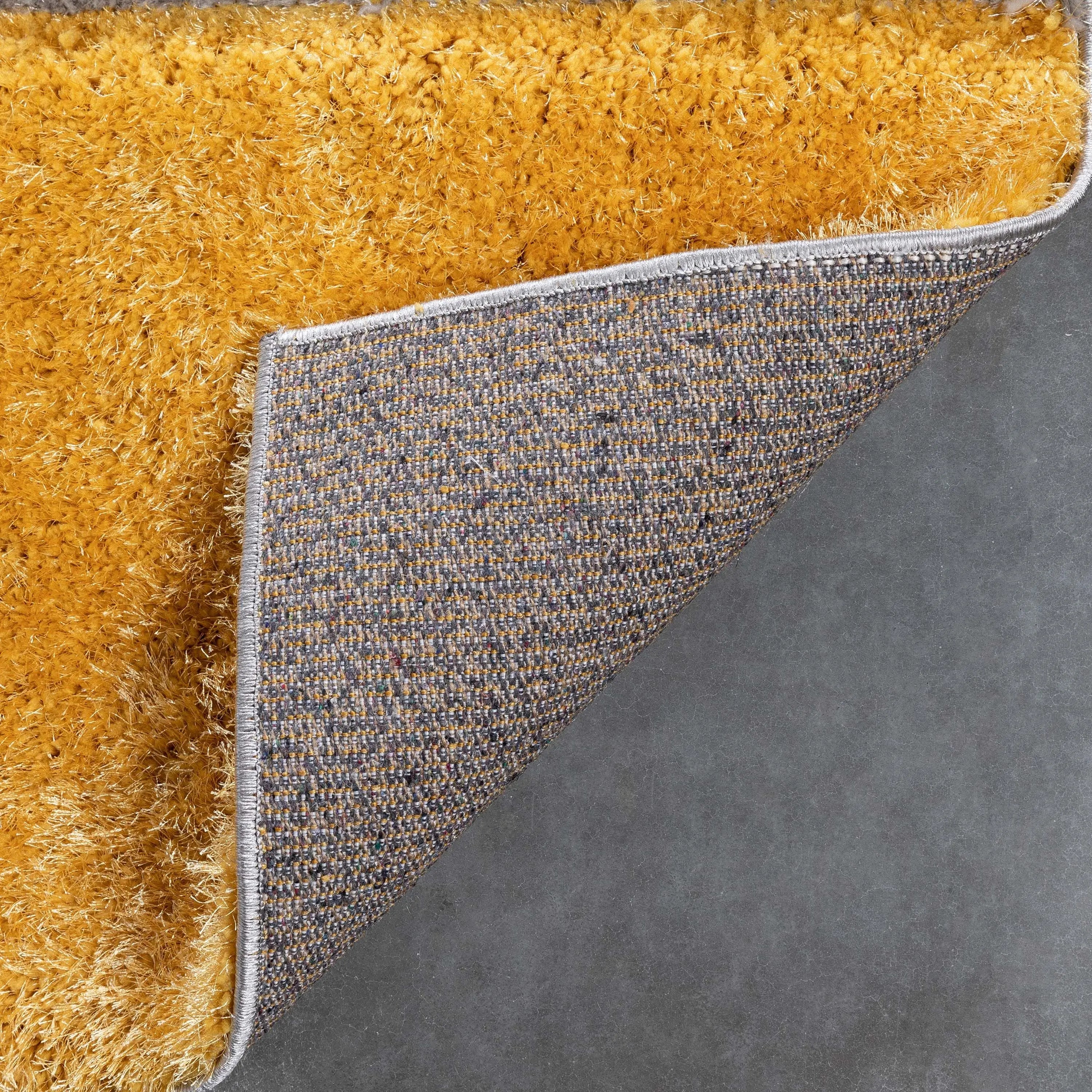 Escondido Yellow Modern Geometric 3D Textured Shag Rug By Chill Rugs、mySite、gigharbornorthrealestate