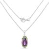 Unique Multi-Gemstone Pendant in Sterling Silver、mySite、g9winljtr