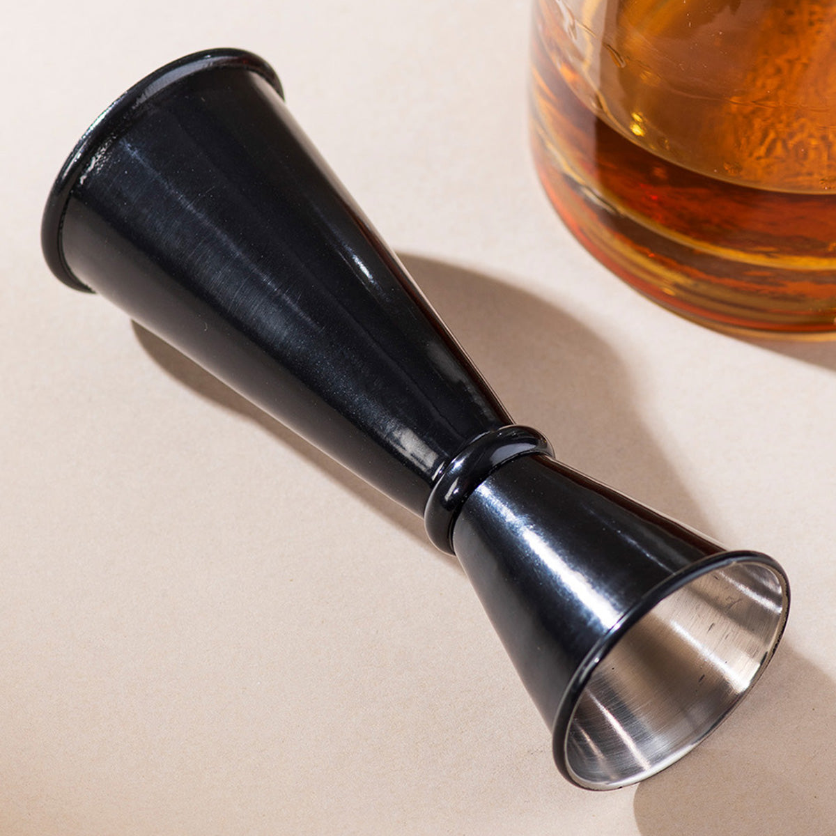 Bar Tools | Stainless Steel Peg Measurer | Dual Sided | Black、mySite、camillekostekn