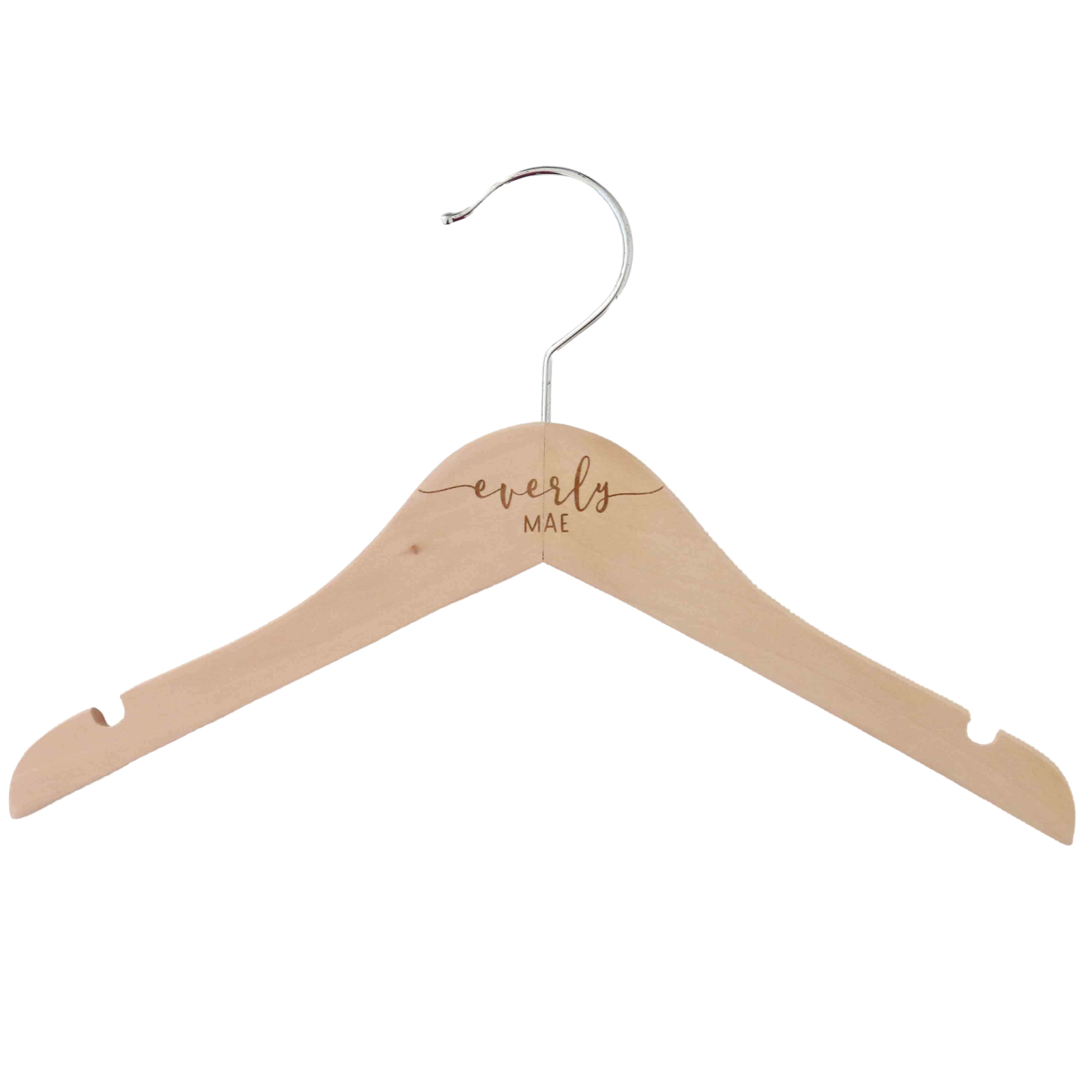  Personalized Baby Name Wood Hanger | Sweet Script、mySite、layawaytickets