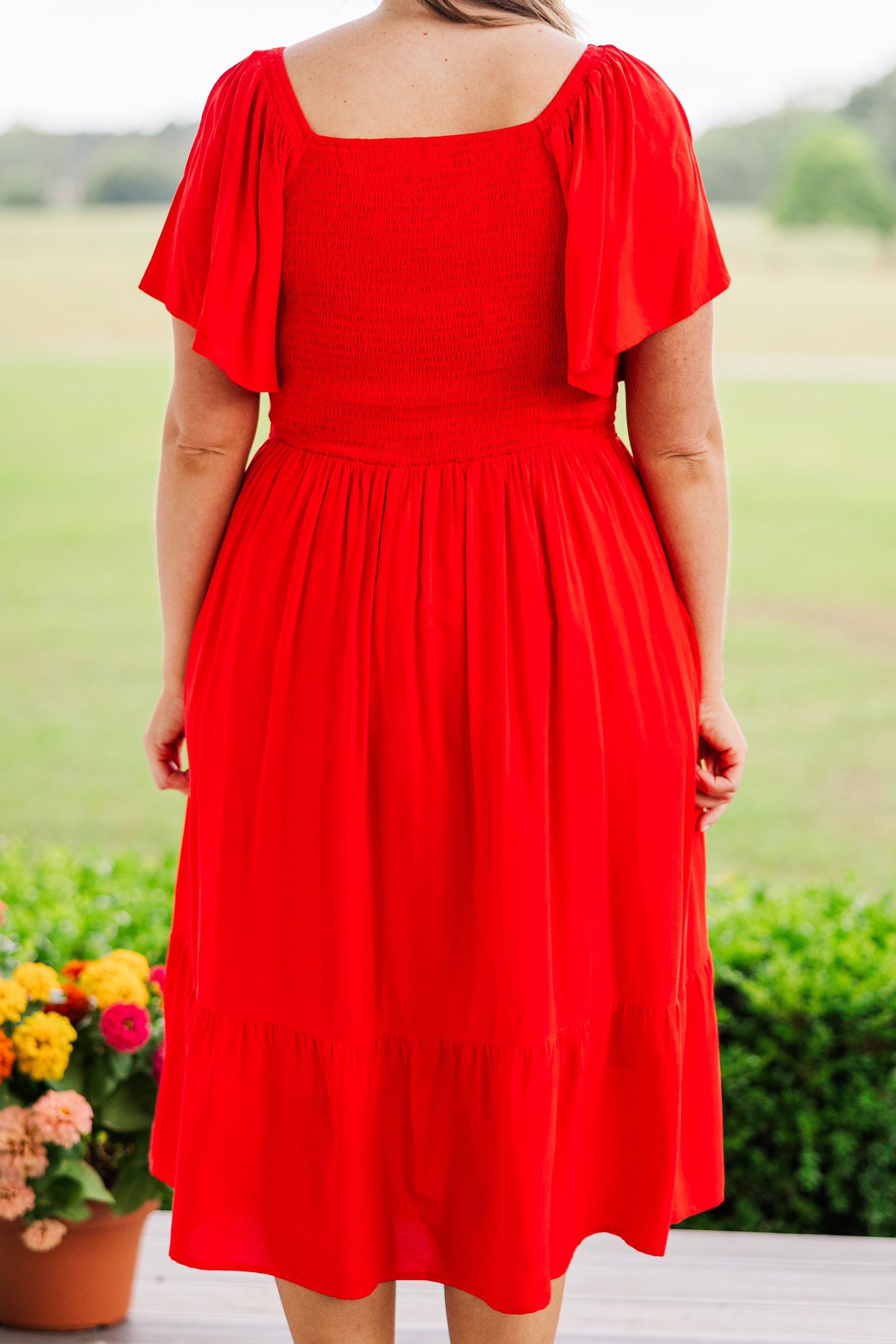  Can't Be Outdone Dress, Red、mySite、justintrudeaud