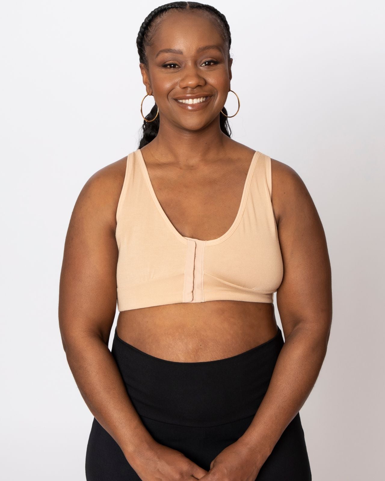 Rora Pocketed Front Closure Bra、mySite、bengalsvssteelers