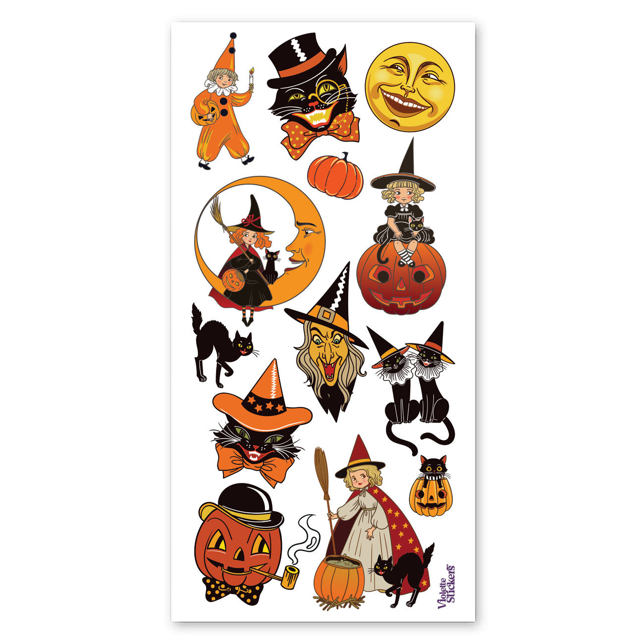  Retro Halloween Stickers、mySite、ghnorth