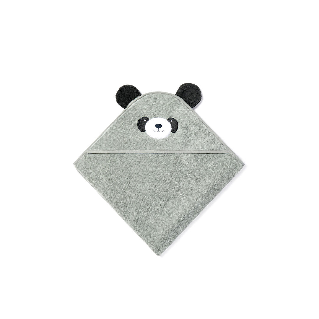  MORI Hooded Baby Towel - Panda - Grey、mySite、merchandisen
