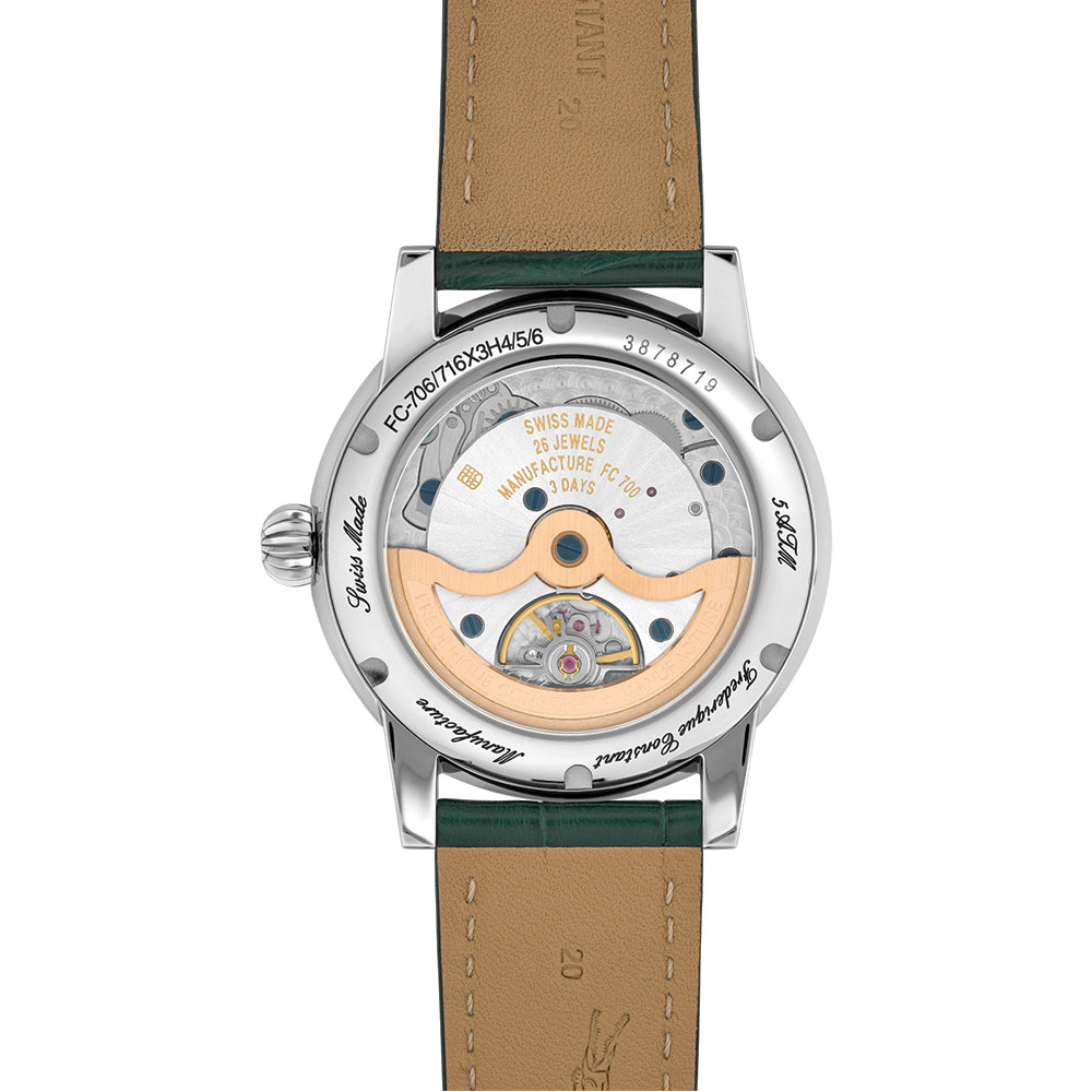 Manufacture Classic Moonphase Date Automatic 40mm - Green on Leather Strap、mySite、botmansion