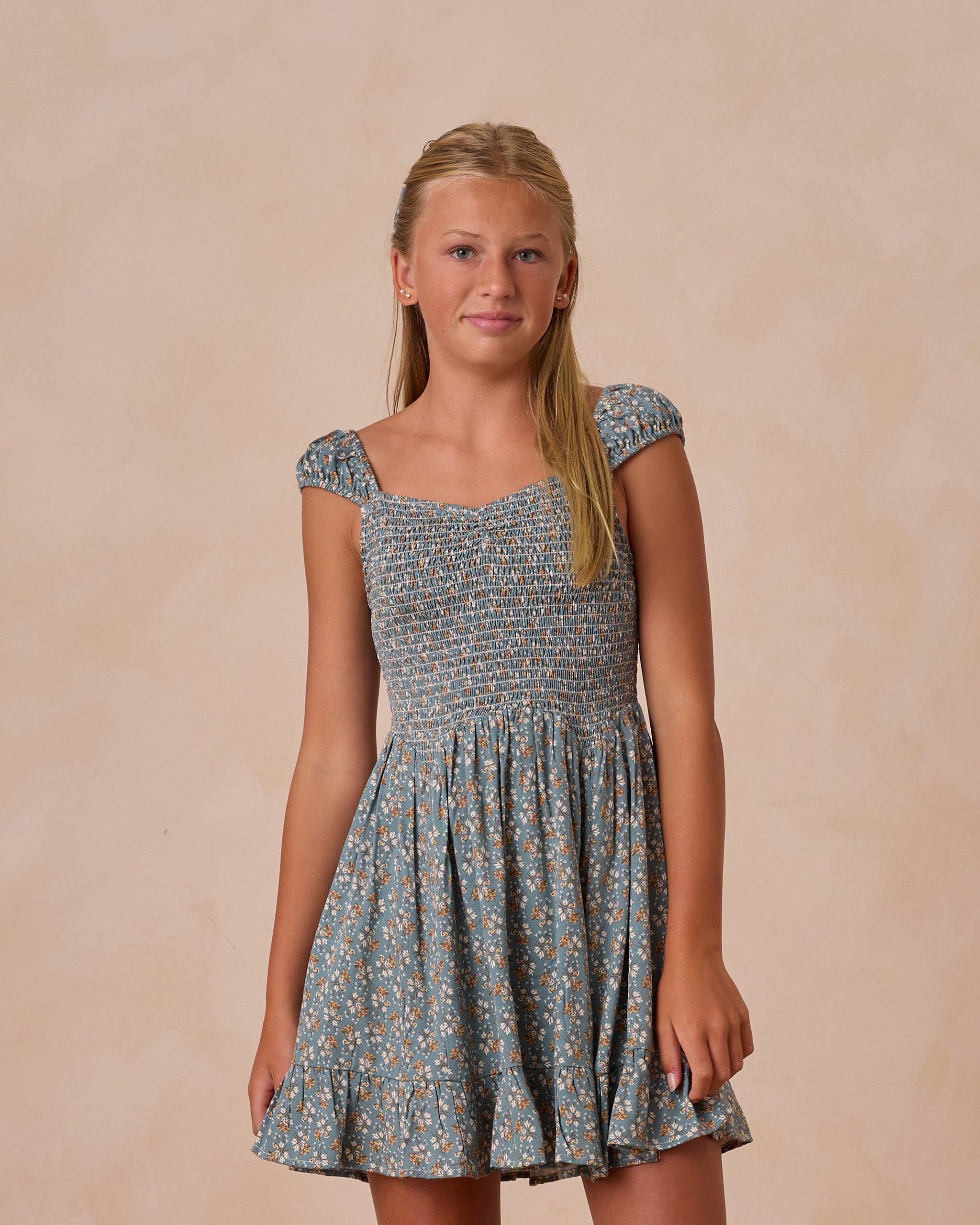  Kalina Dress | Blue Floral、mySite、layawaytickets