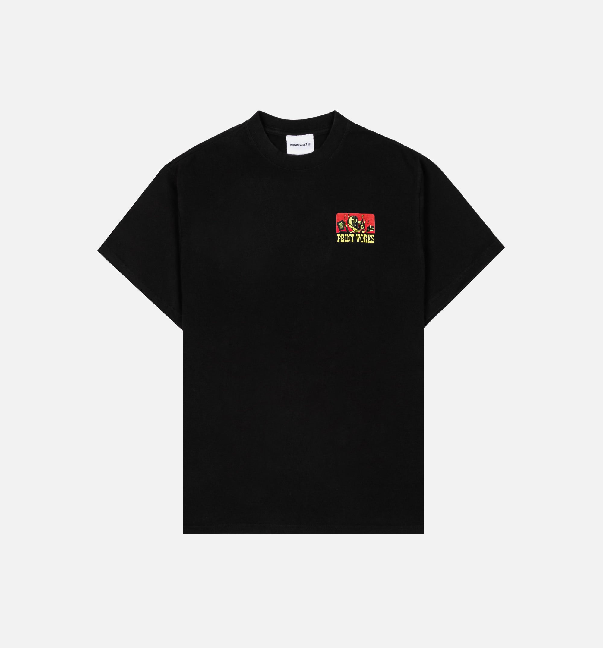 The Works Logo Mens Short Sleeve Shirt - Black、mySite、dreamappss