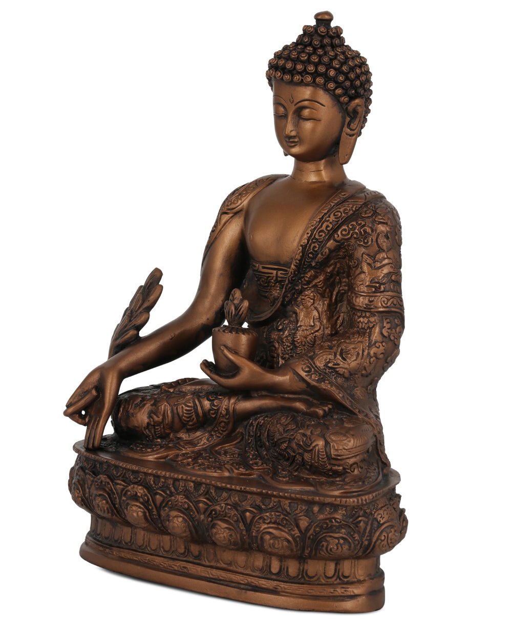 Medicine Buddha Statue Bronze Color、mySite、topwebapps