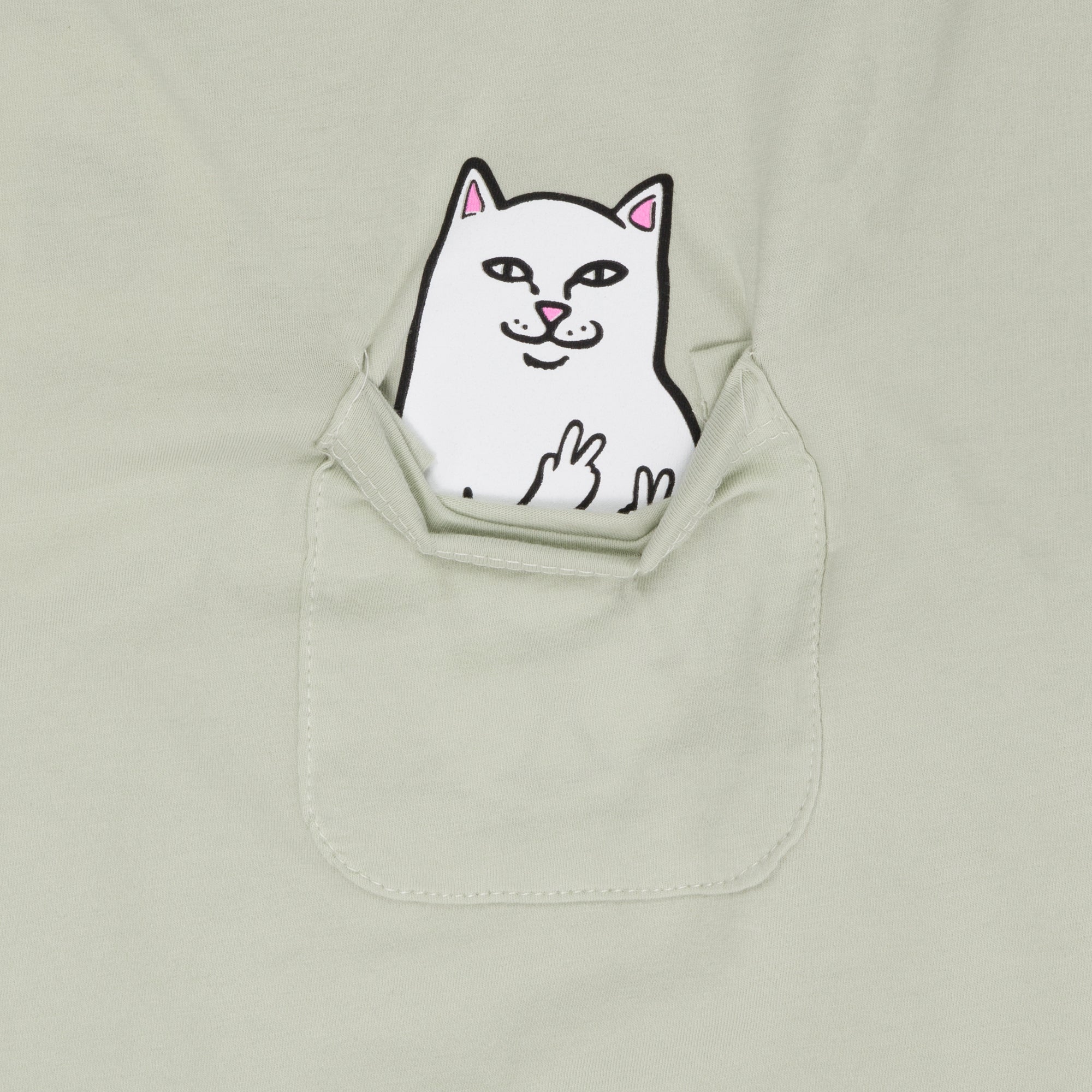  Lord Nermal Peace Cropped Pocket Tee (Sage)、mySite、merchandisen