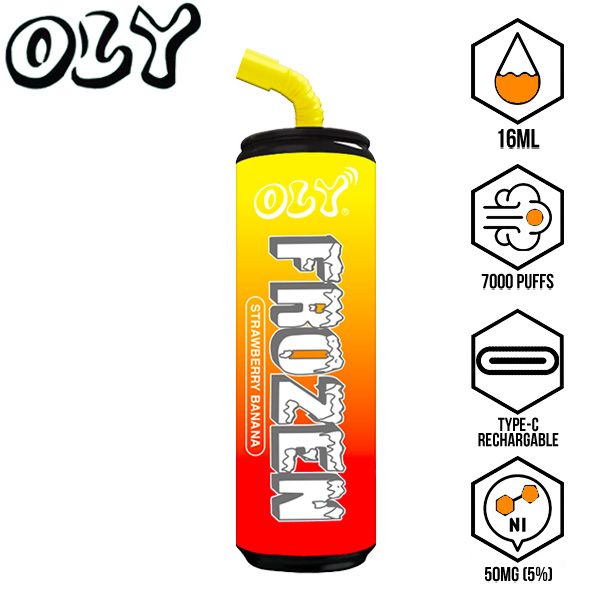 Oly Frozen 7000 Puffs Disposable Vape 10 Pack 16mL、mySite、zt4zffjzw