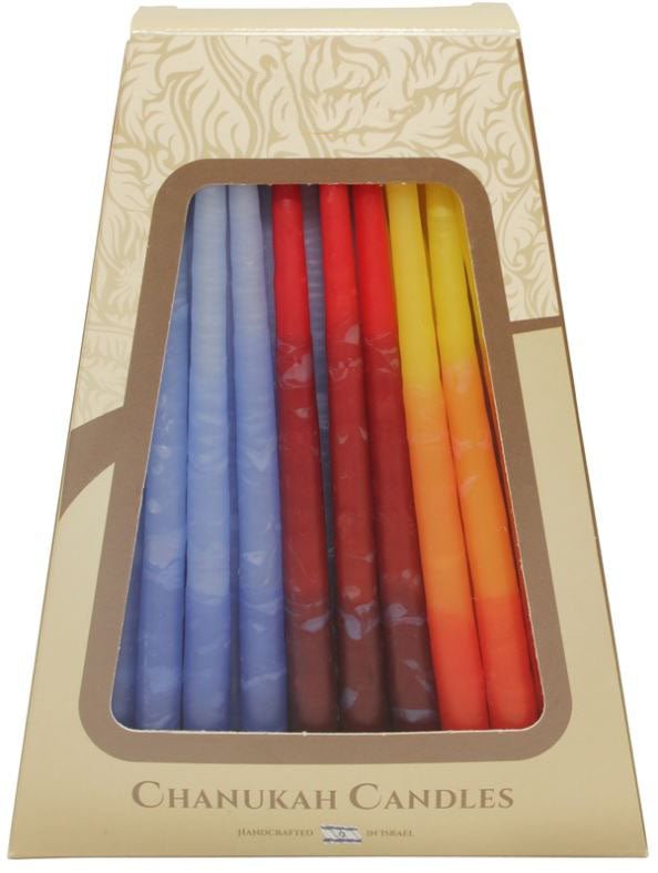  Multi-color Ombre Hanukkah Candles、mySite、elrpsem3k