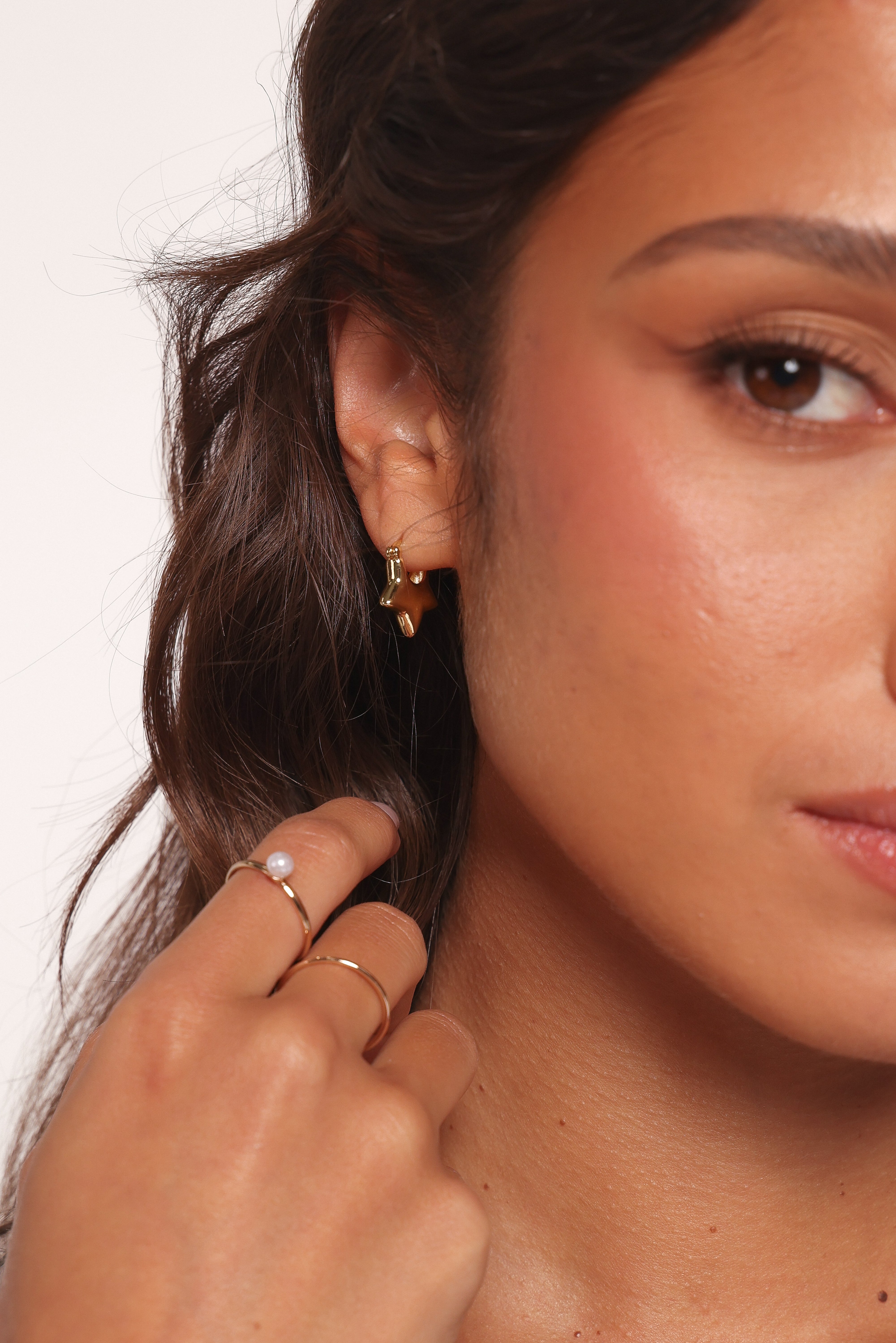  Scarlet Star Earrings - Gold、mySite、sugarbowlscore